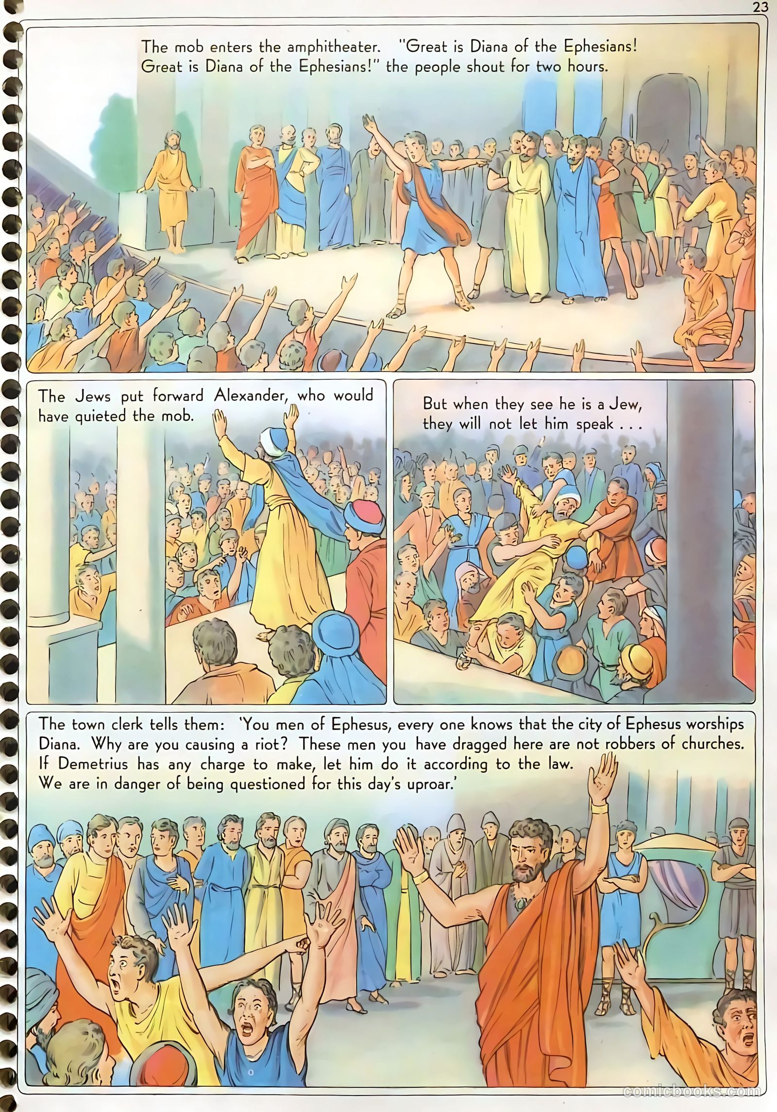 New Testament Heroes #2 (1947) — page 23 of 49