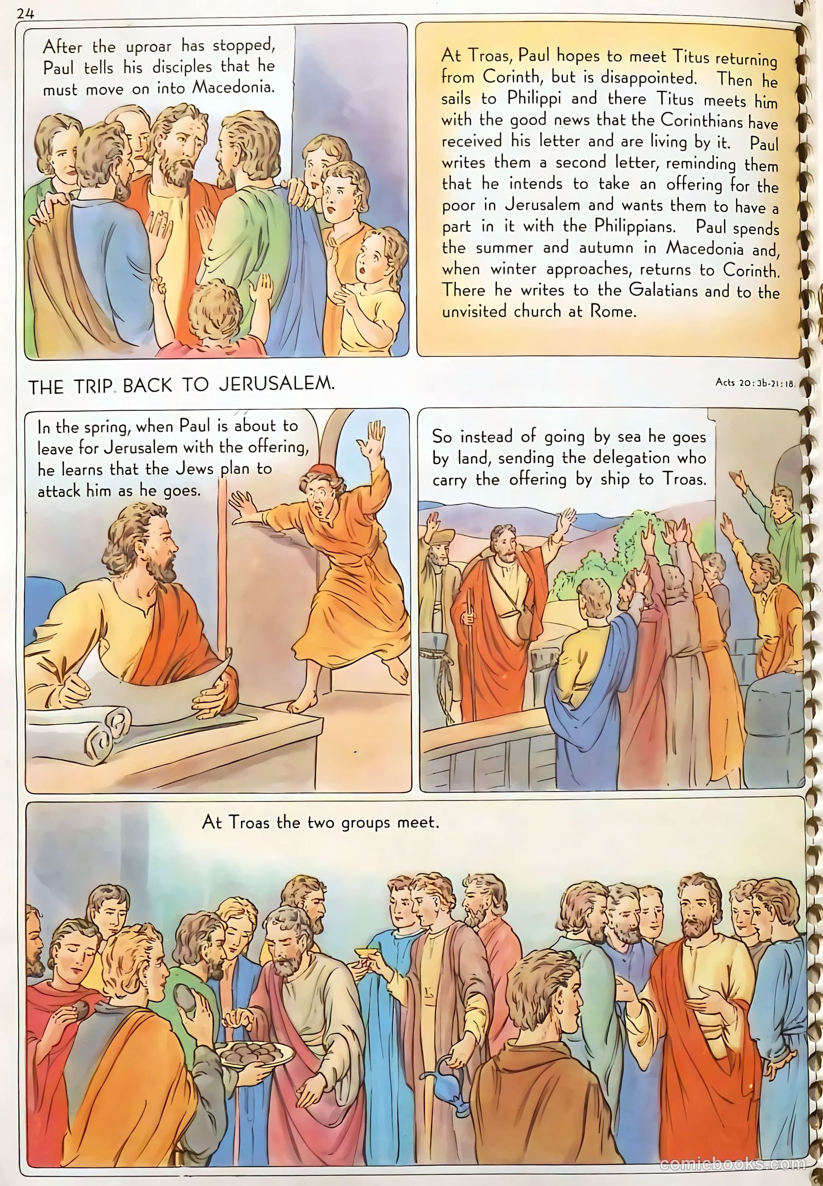 New Testament Heroes #2 (1947) — page 24 of 49