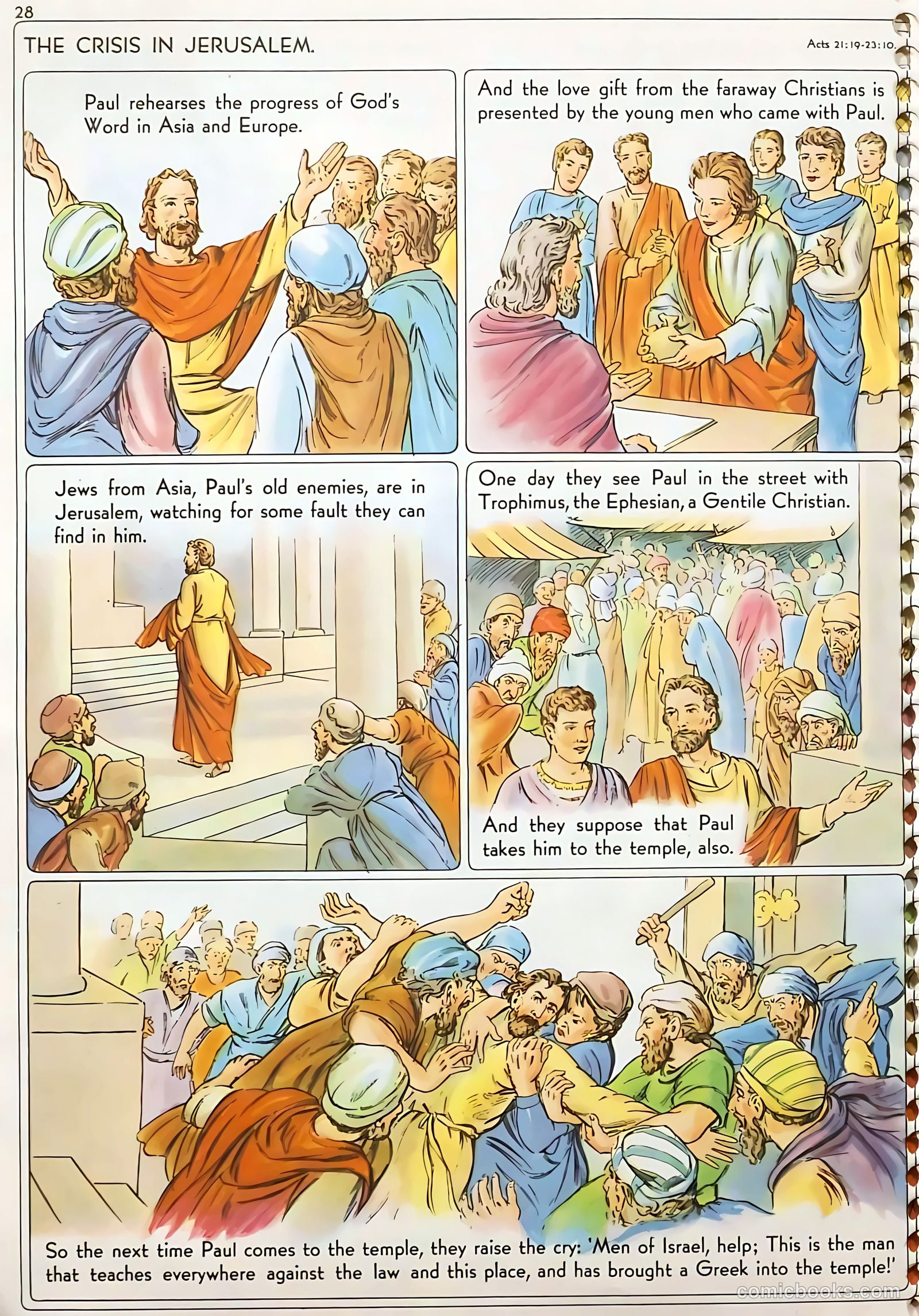 New Testament Heroes #2 (1947) — page 28 of 49
