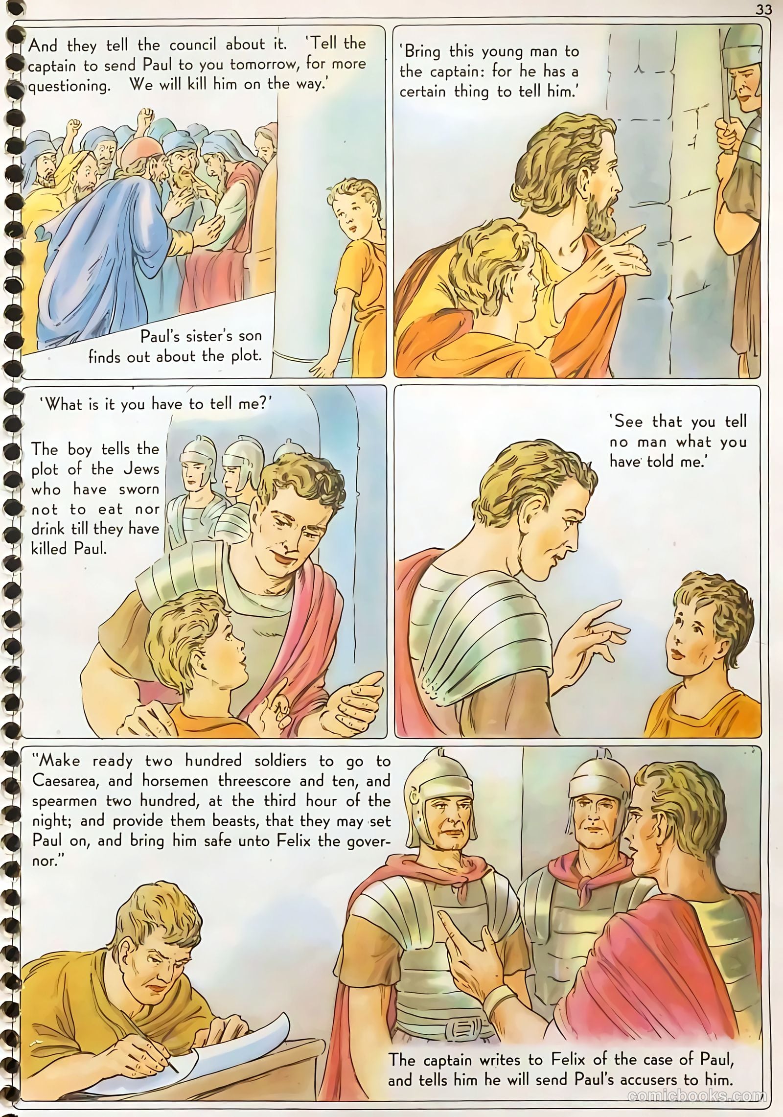 New Testament Heroes #2 (1947) — page 33 of 49