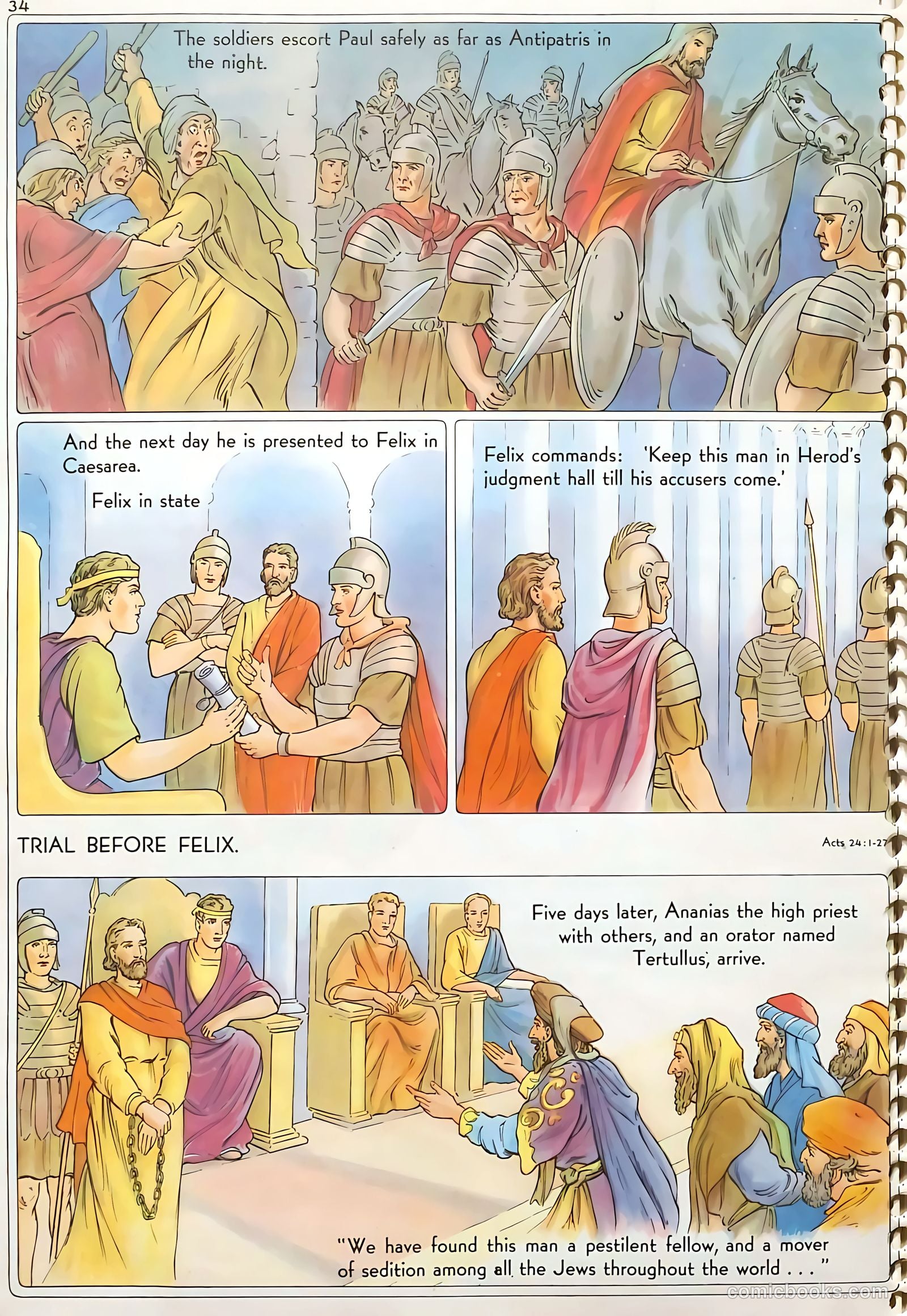 New Testament Heroes #2 (1947) — page 34 of 49
