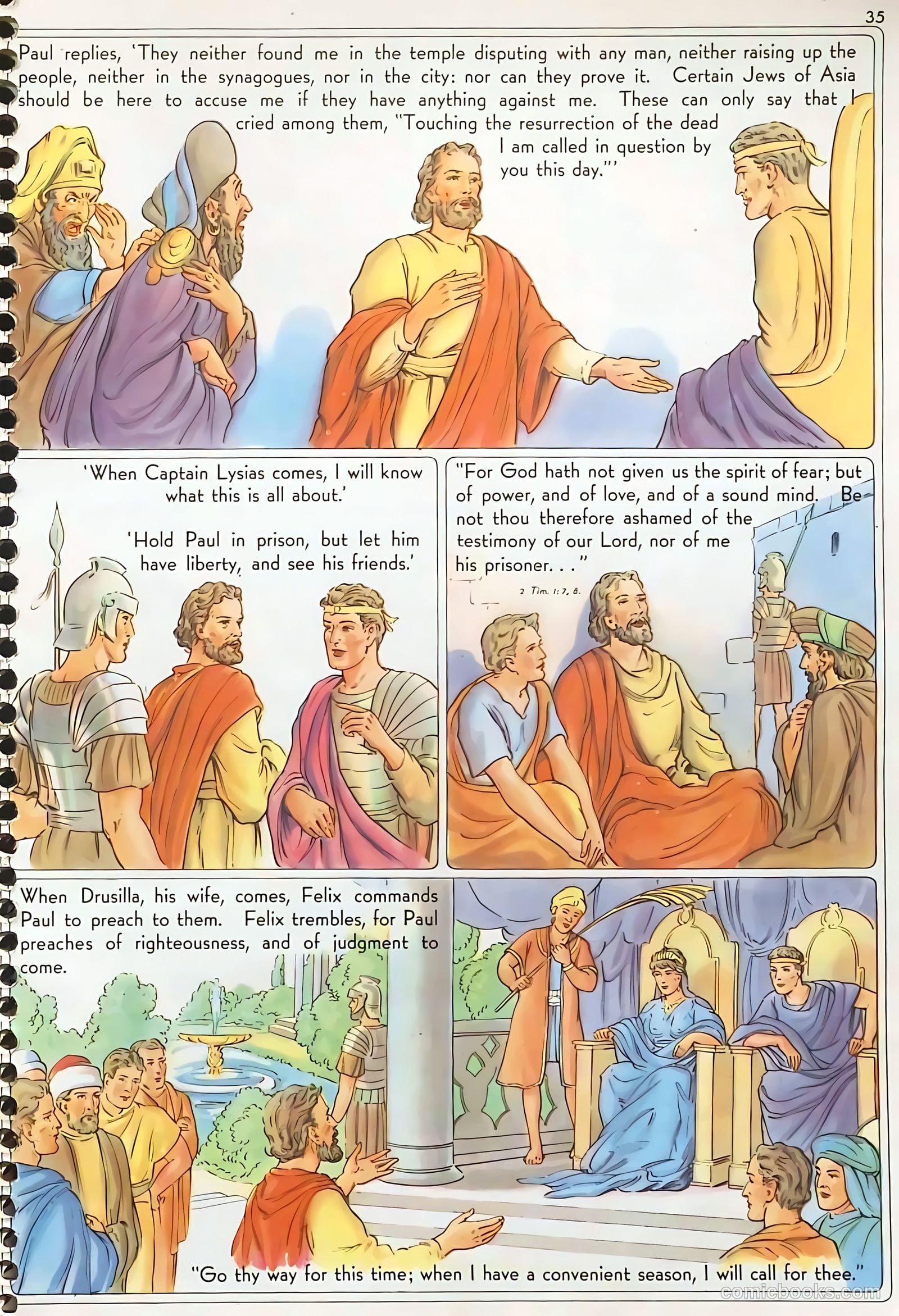 New Testament Heroes #2 (1947) — page 35 of 49