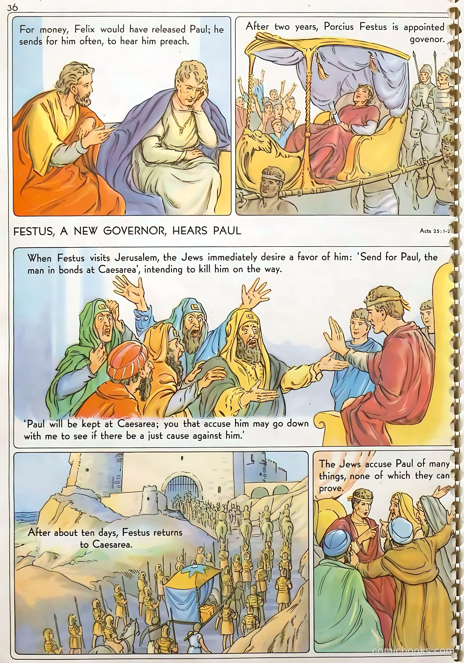 New Testament Heroes #2 (1947) — page 36 of 49