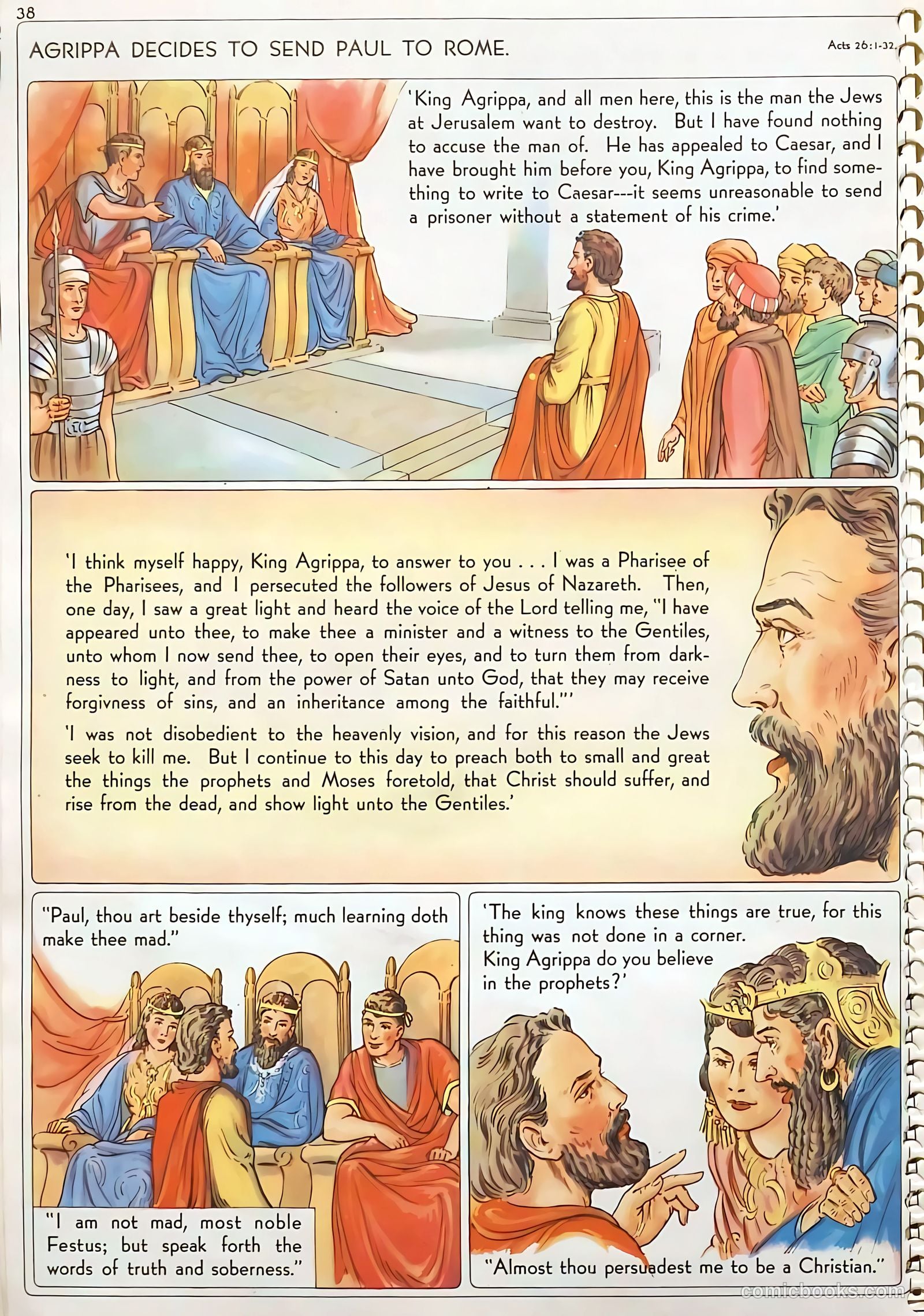 New Testament Heroes #2 (1947) — page 38 of 49