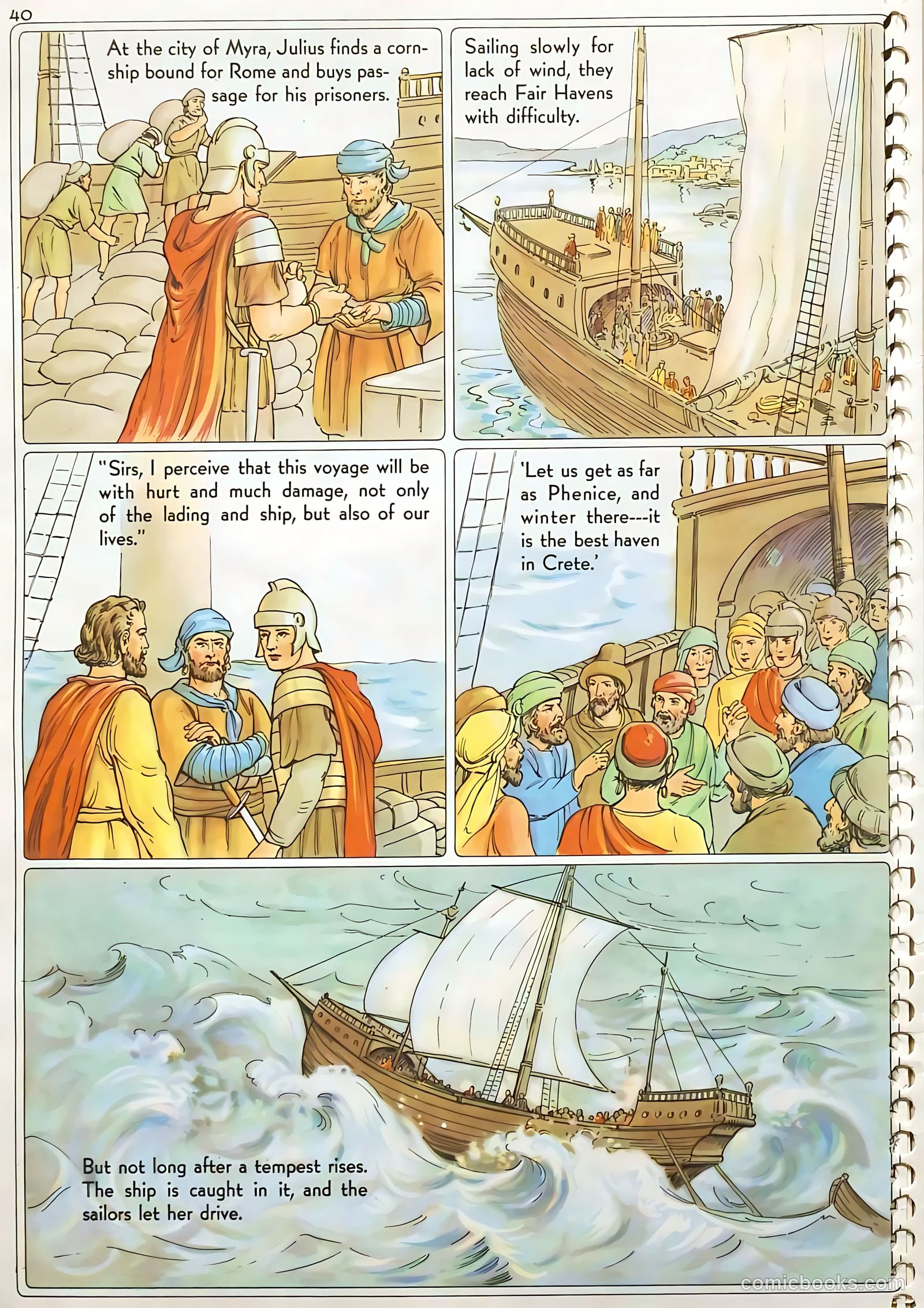 New Testament Heroes #2 (1947) — page 40 of 49