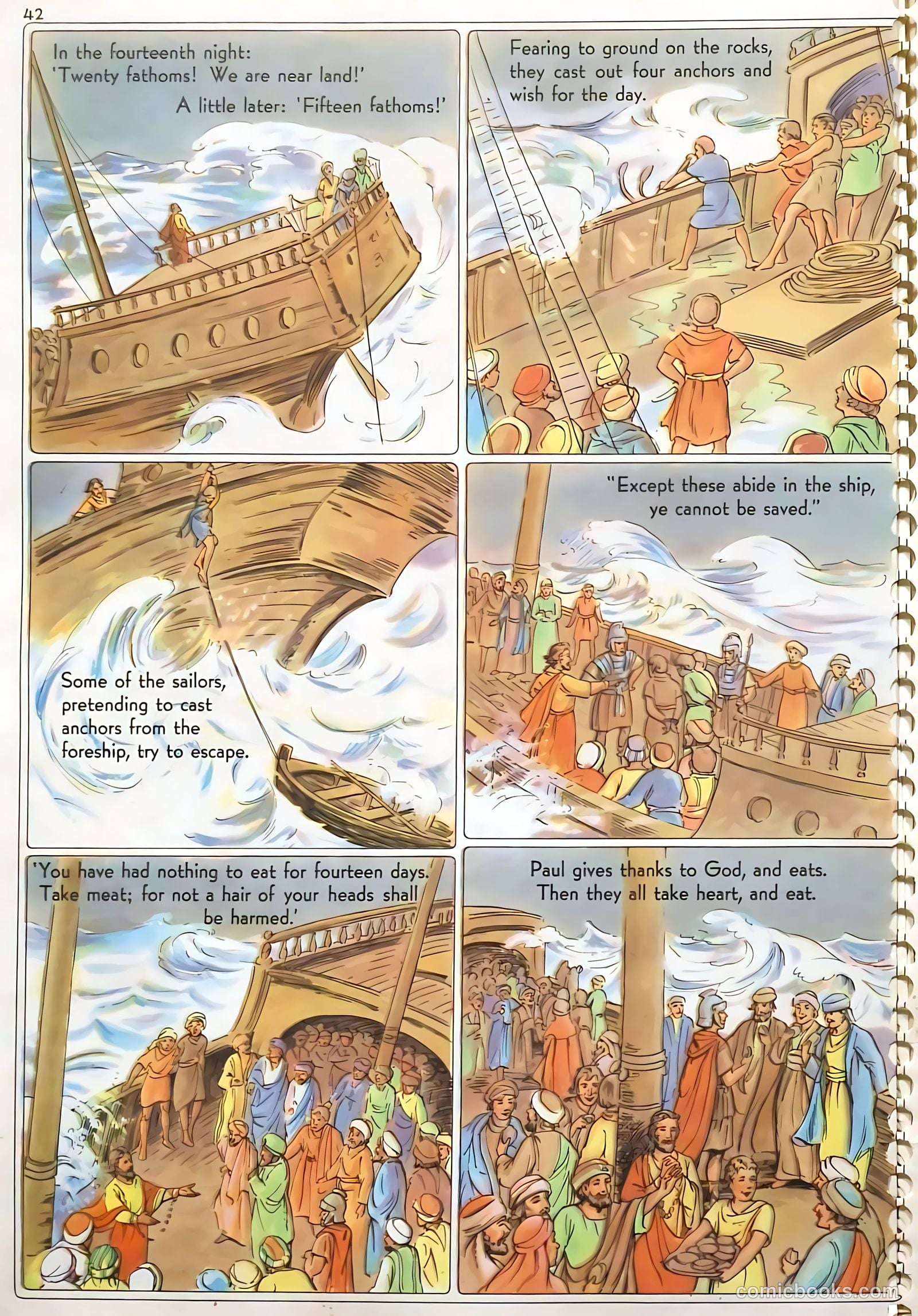 New Testament Heroes #2 (1947) — page 42 of 49