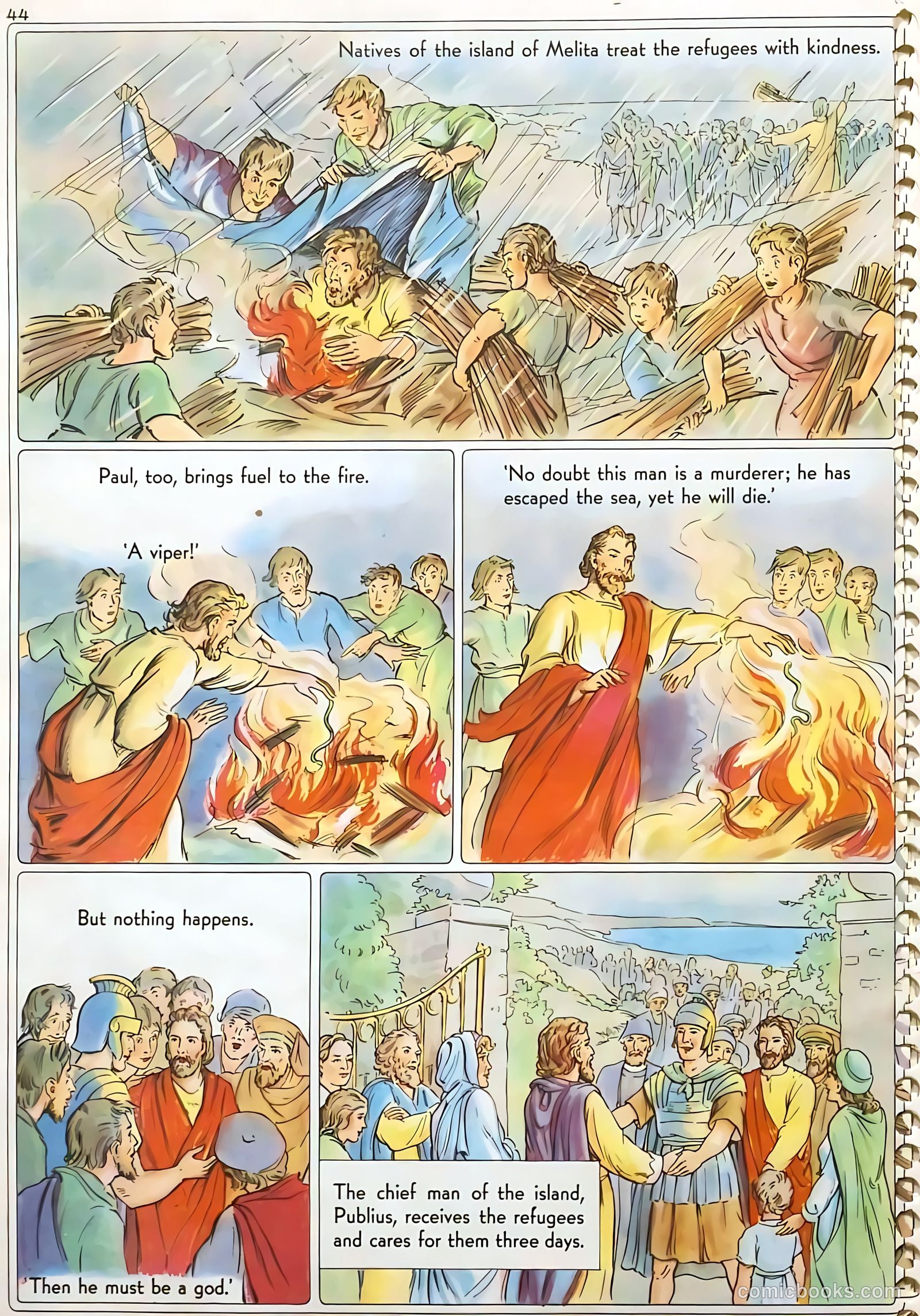 New Testament Heroes #2 (1947) — page 44 of 49
