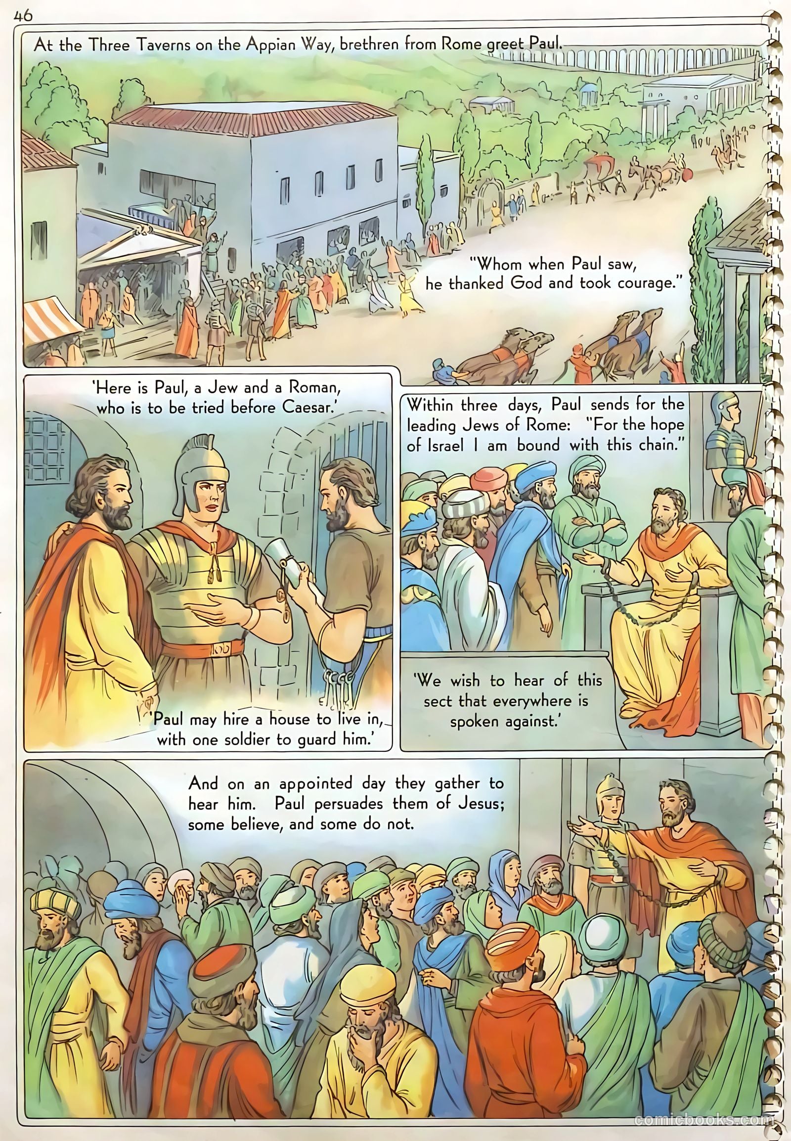 New Testament Heroes #2 (1947) — page 46 of 49
