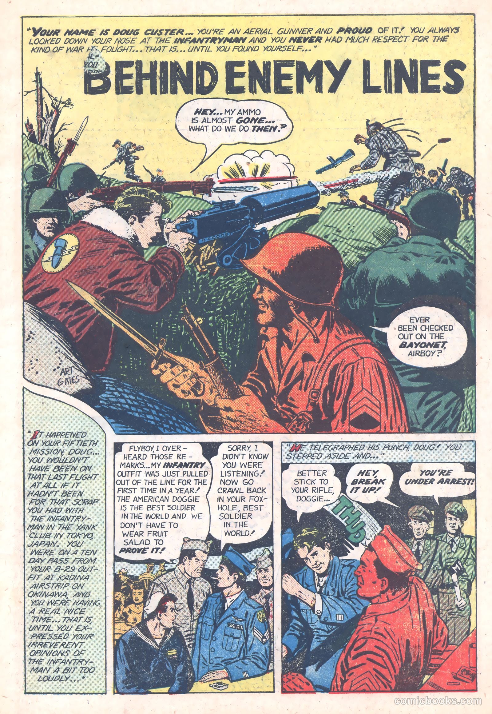 Attack! #5 (1953) — page 3 of 36