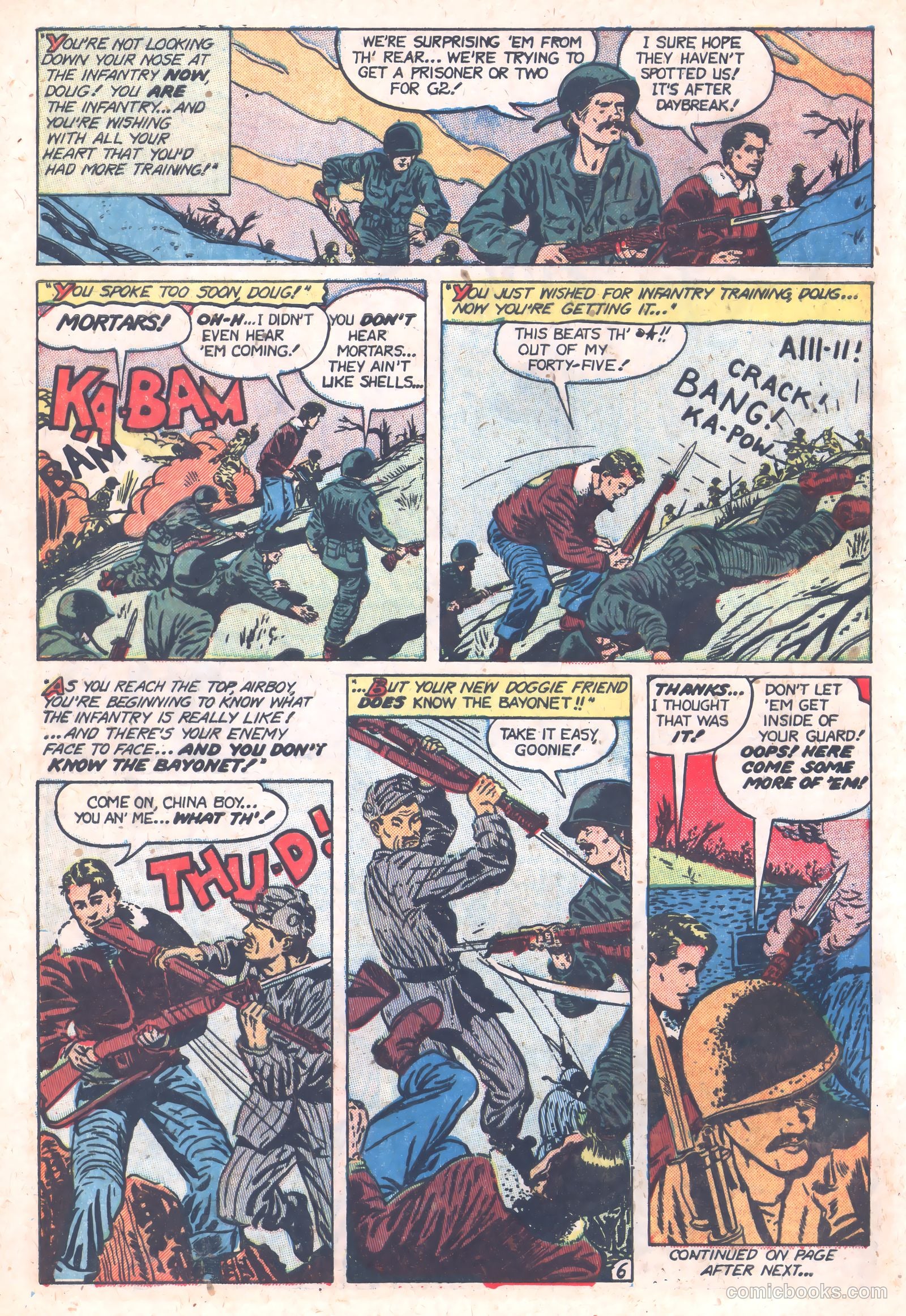 Attack! #5 (1953) — page 8 of 36