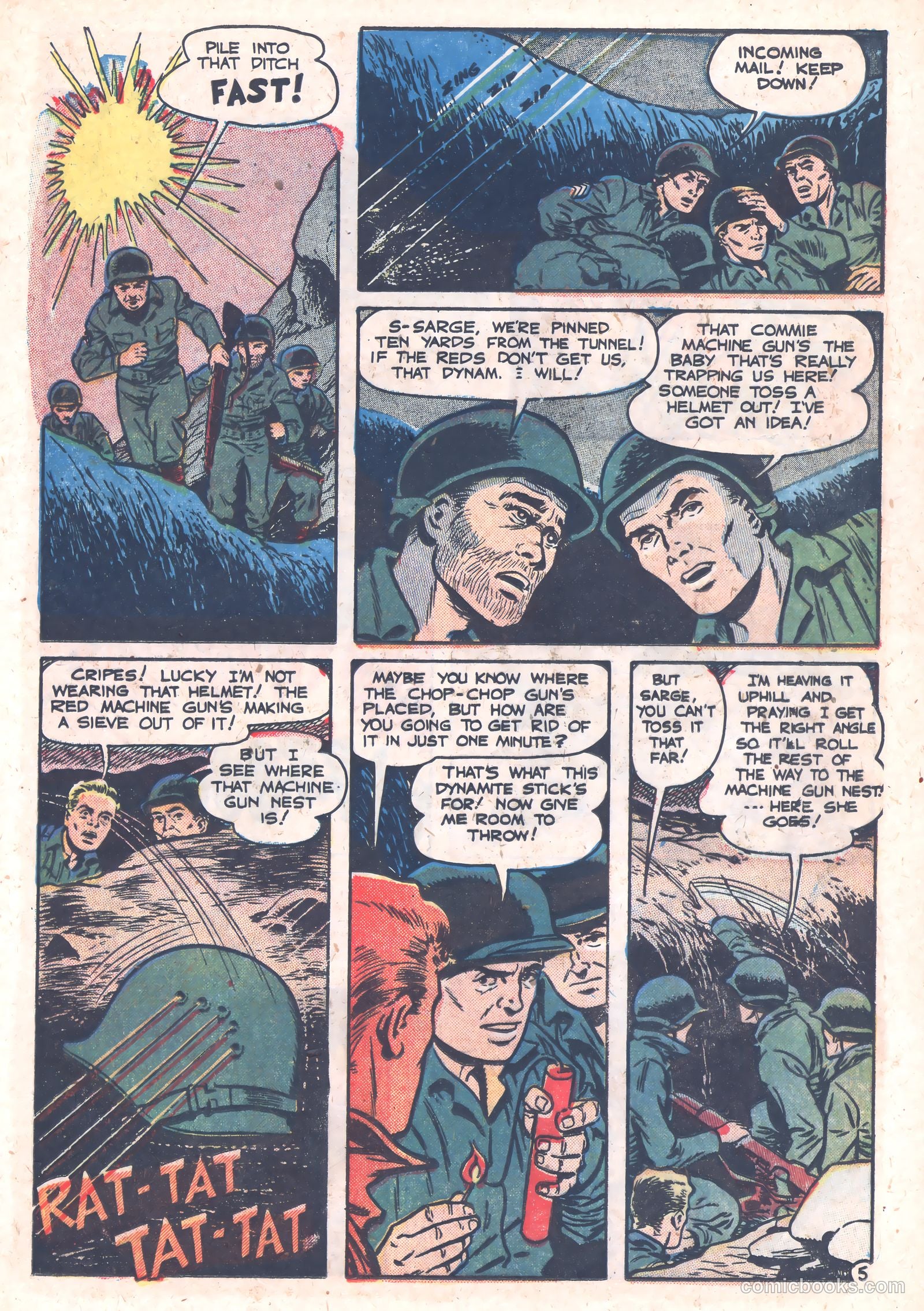 Attack! #5 (1953) — page 17 of 36
