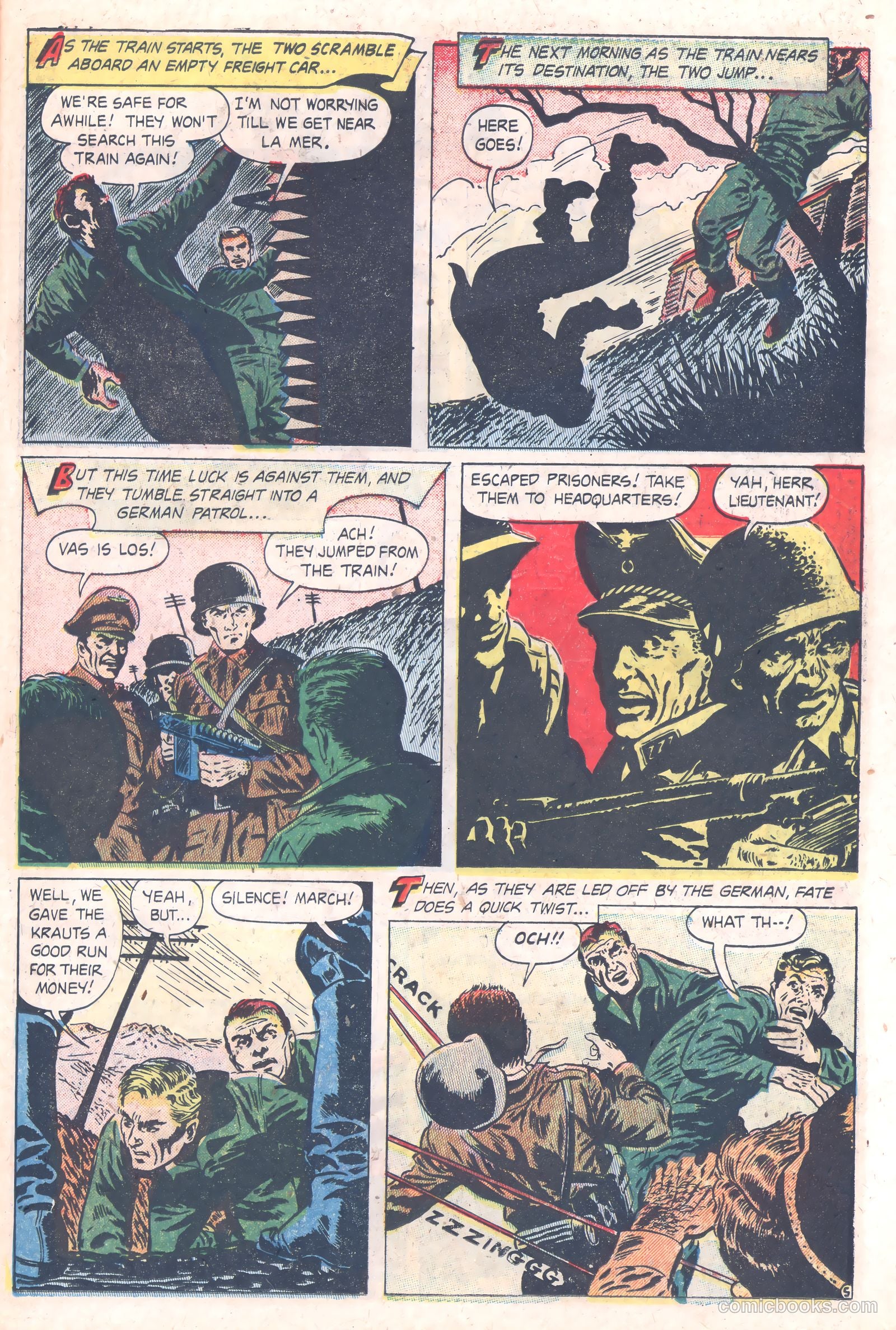 Attack! #5 (1953) — page 23 of 36