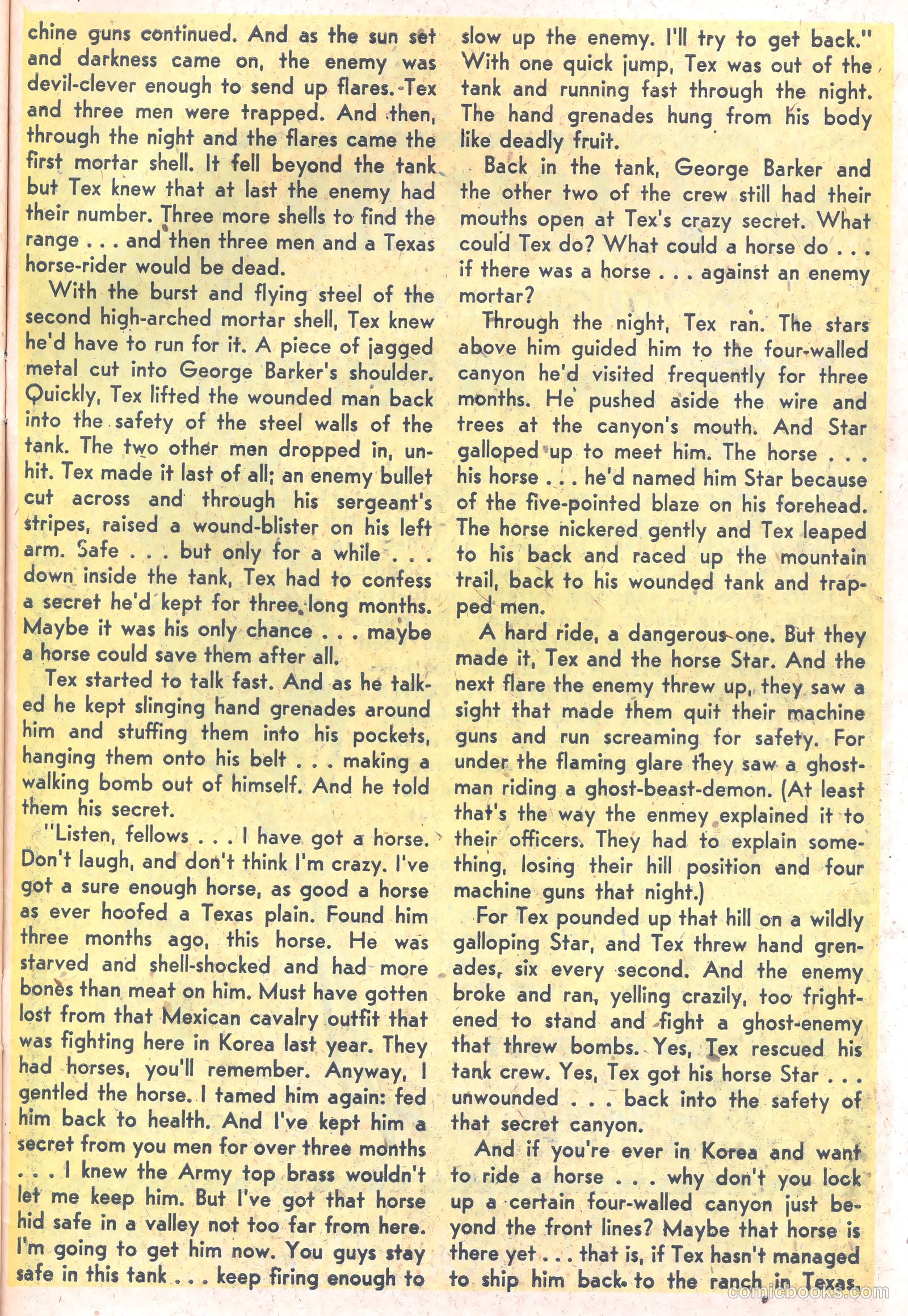 Attack! #5 (1953) — page 27 of 36