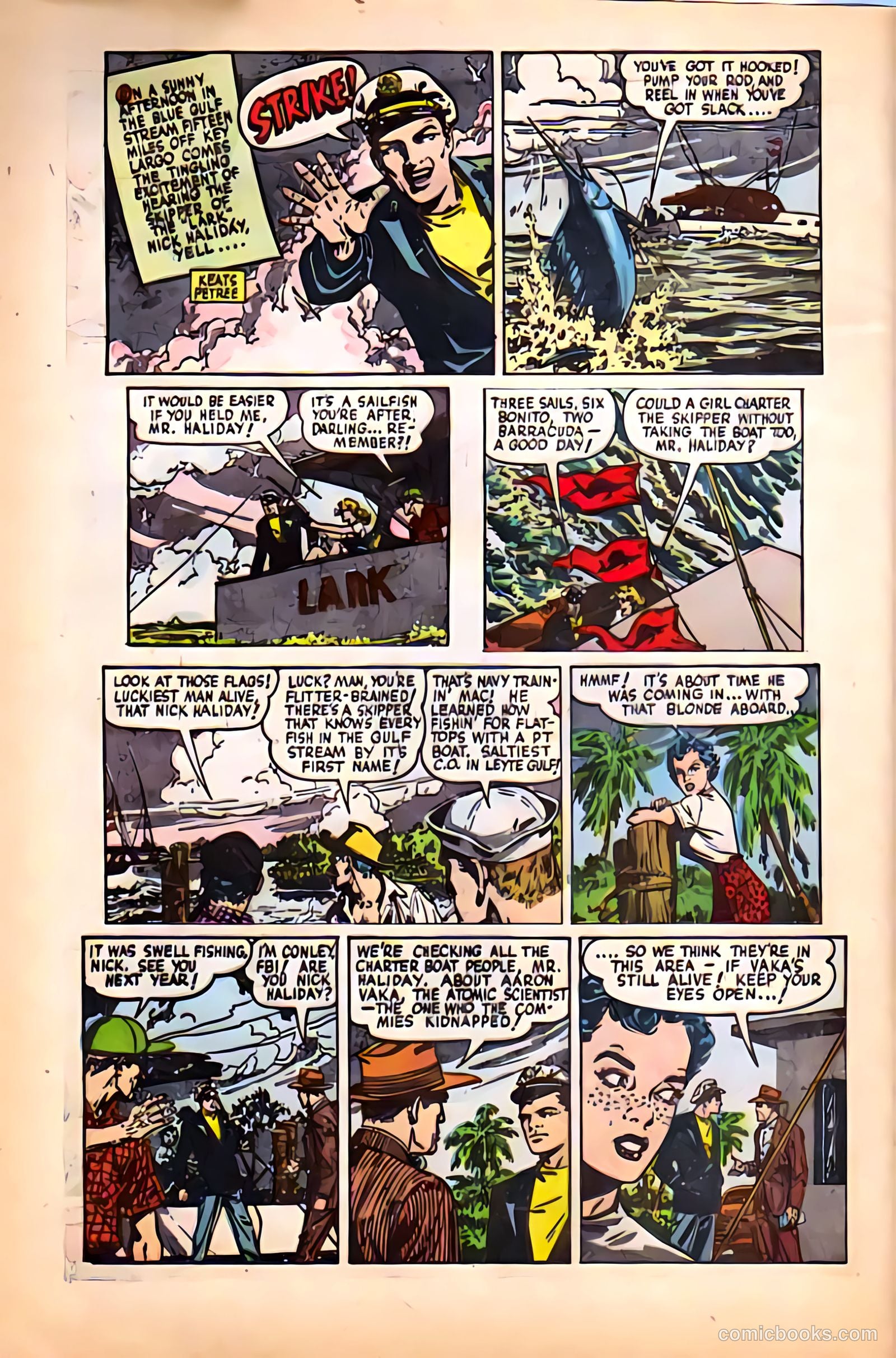 Nick Haliday #1 (1956) — page 4 of 38