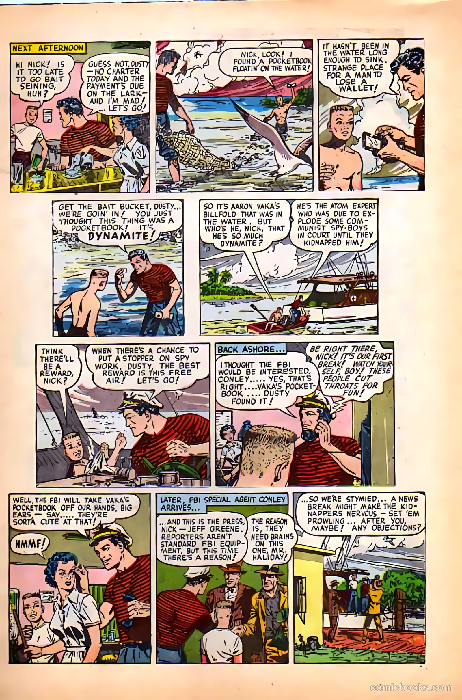 Nick Haliday #1 (1956) — page 5 of 38