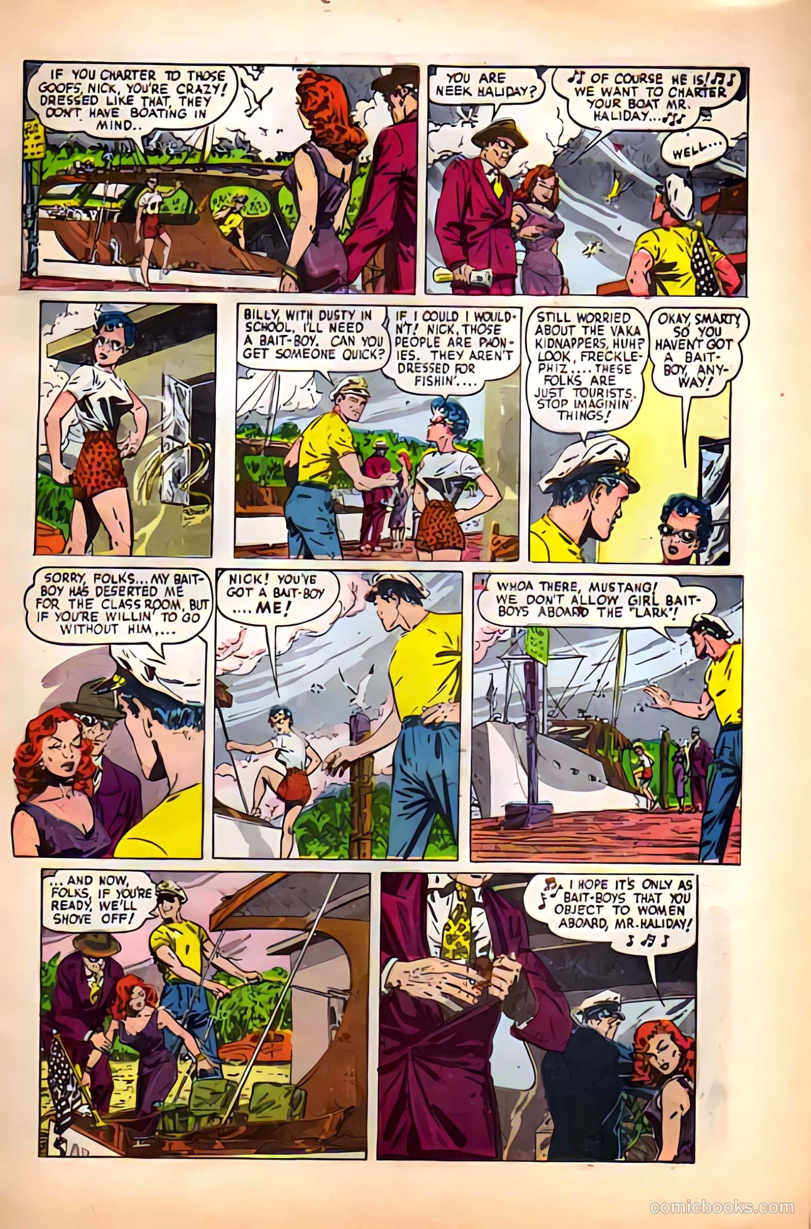 Nick Haliday #1 (1956) — page 7 of 38