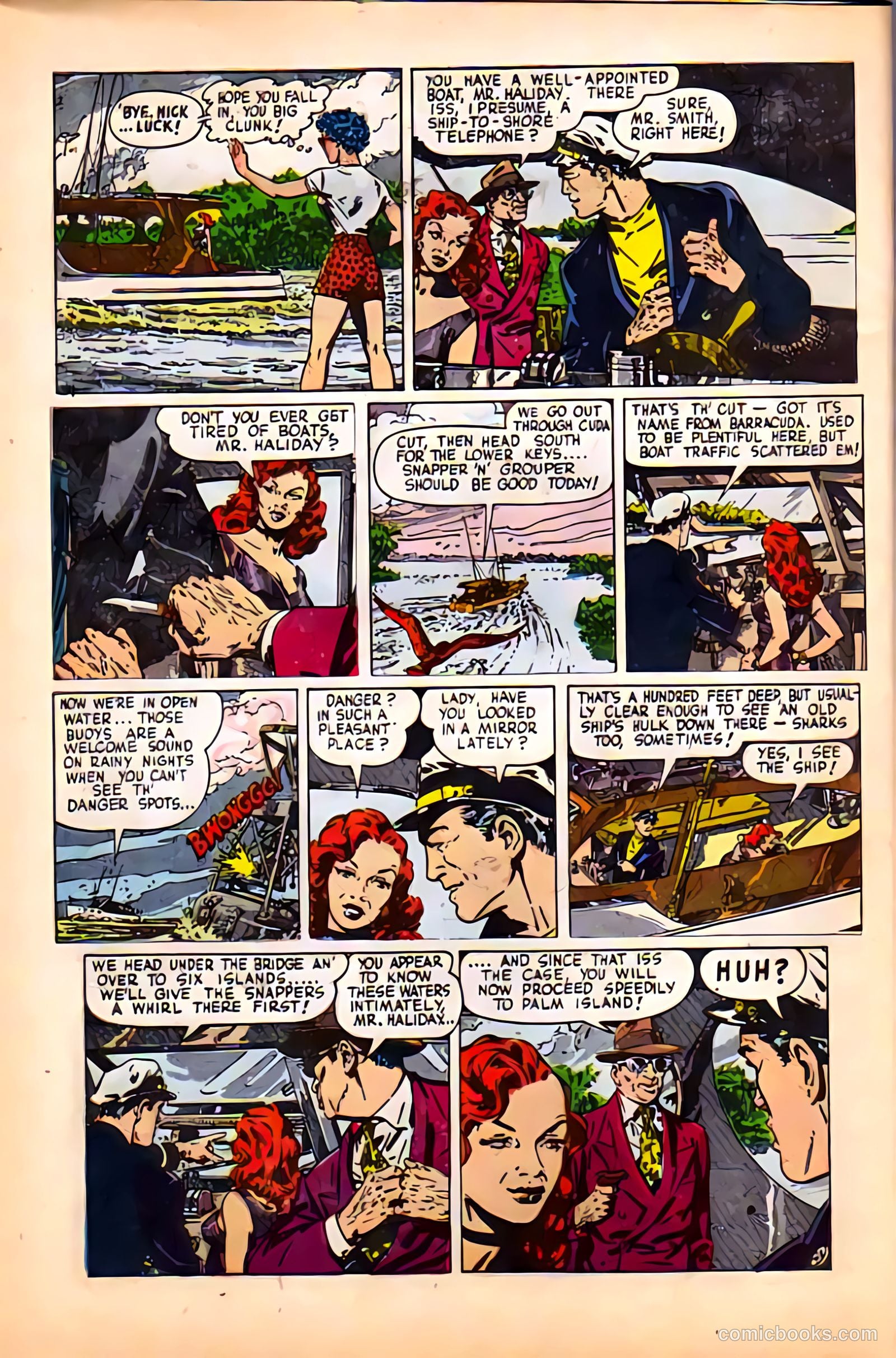 Nick Haliday #1 (1956) — page 8 of 38