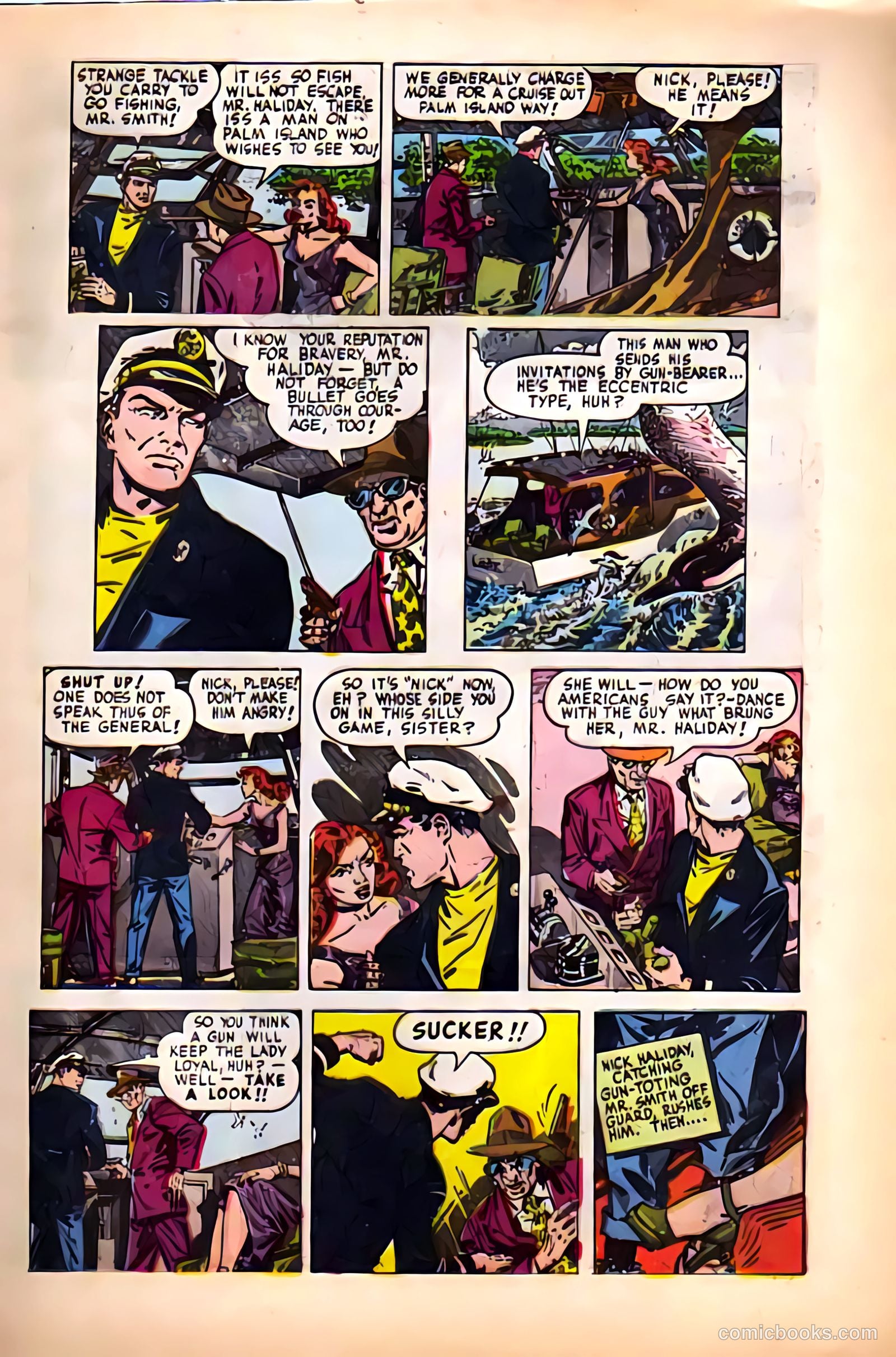 Nick Haliday #1 (1956) — page 9 of 38