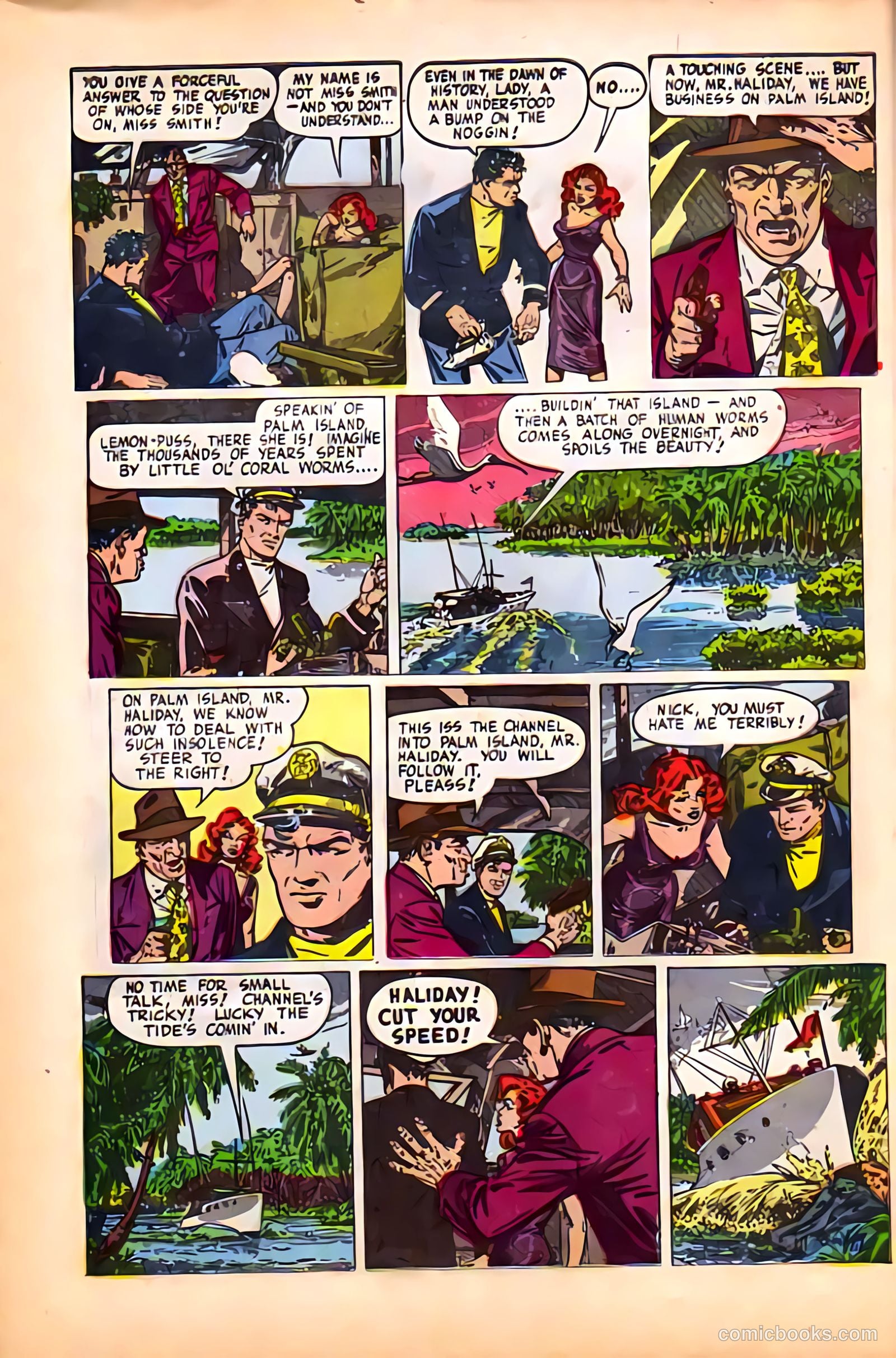 Nick Haliday #1 (1956) — page 10 of 38