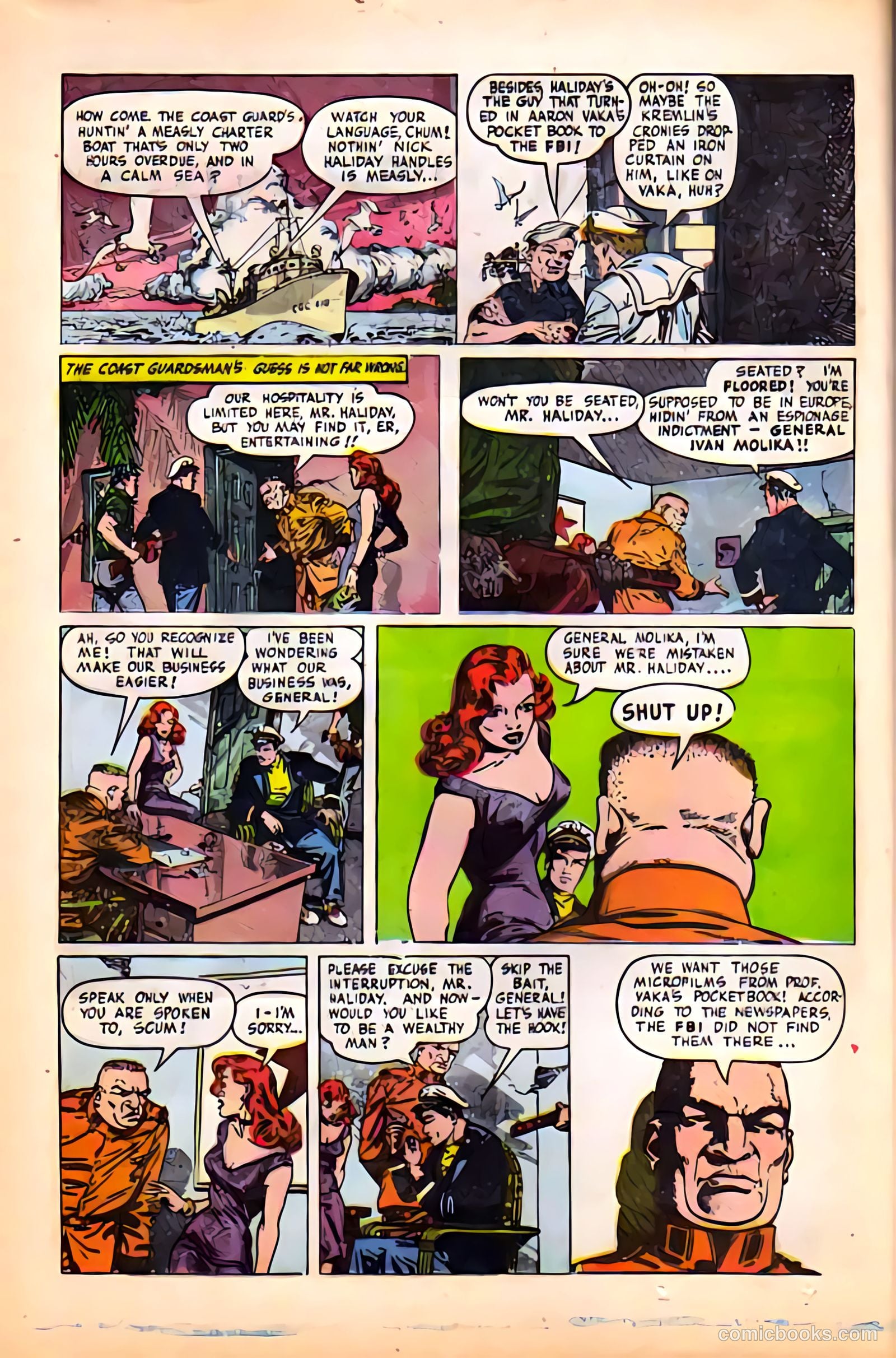 Nick Haliday #1 (1956) — page 12 of 38