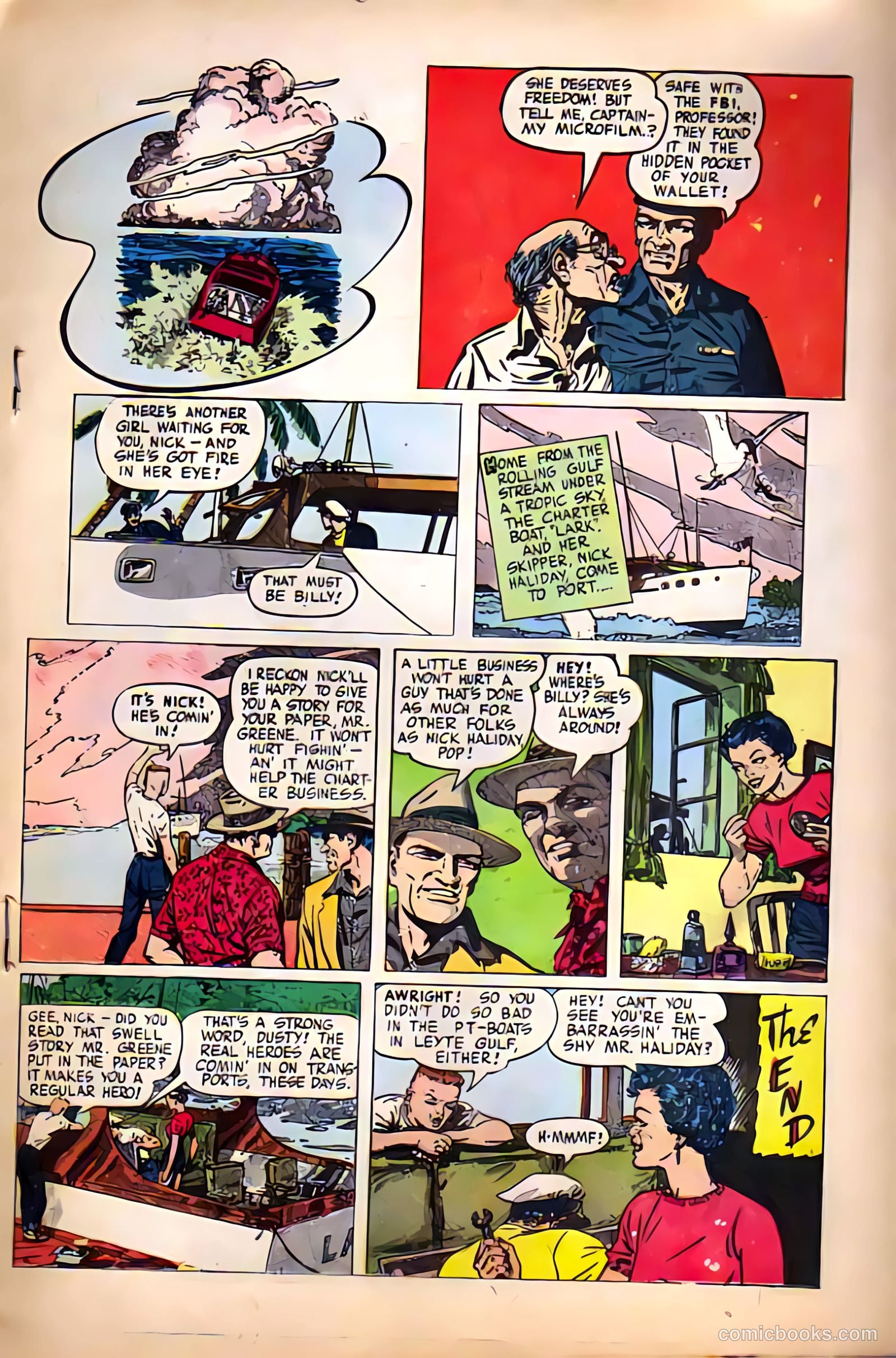 Nick Haliday #1 (1956) — page 19 of 38