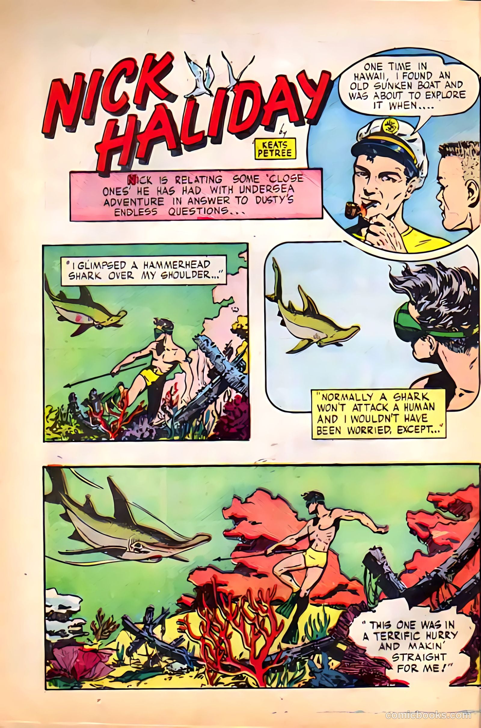 Nick Haliday #1 (1956) — page 20 of 38