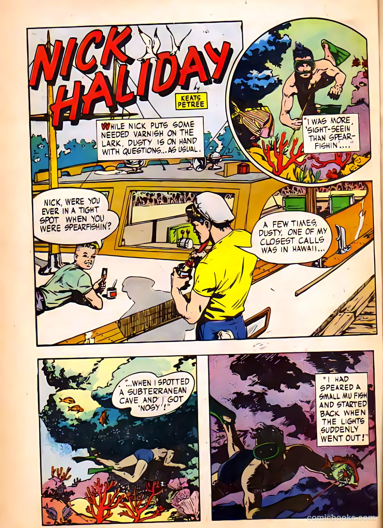 Nick Haliday #1 (1956) — page 24 of 38