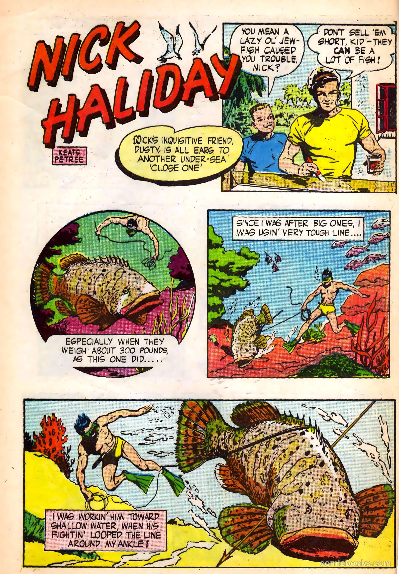 Nick Haliday #1 (1956) — page 31 of 38