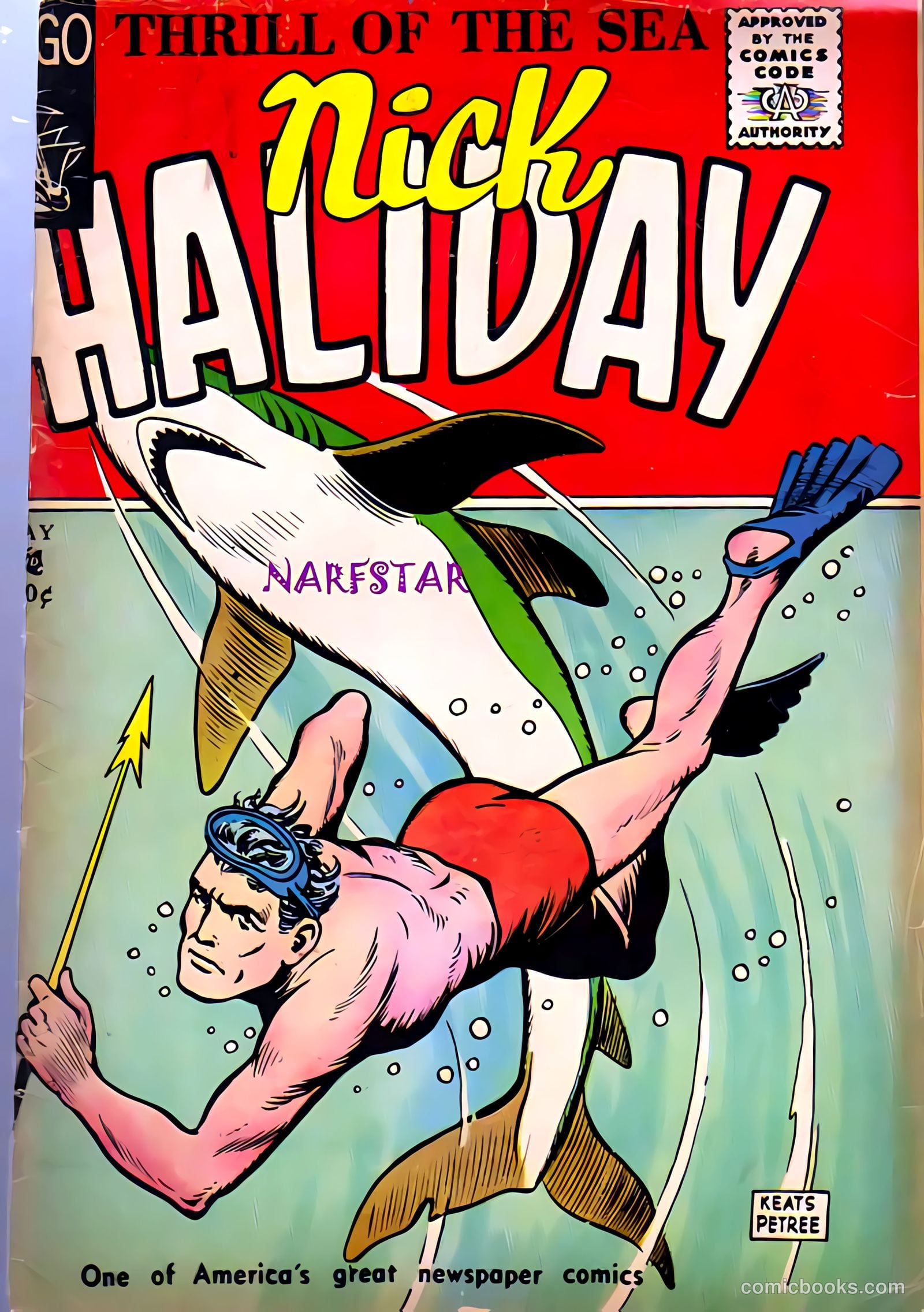 Nick Haliday #1 (1956) — page 38 of 38