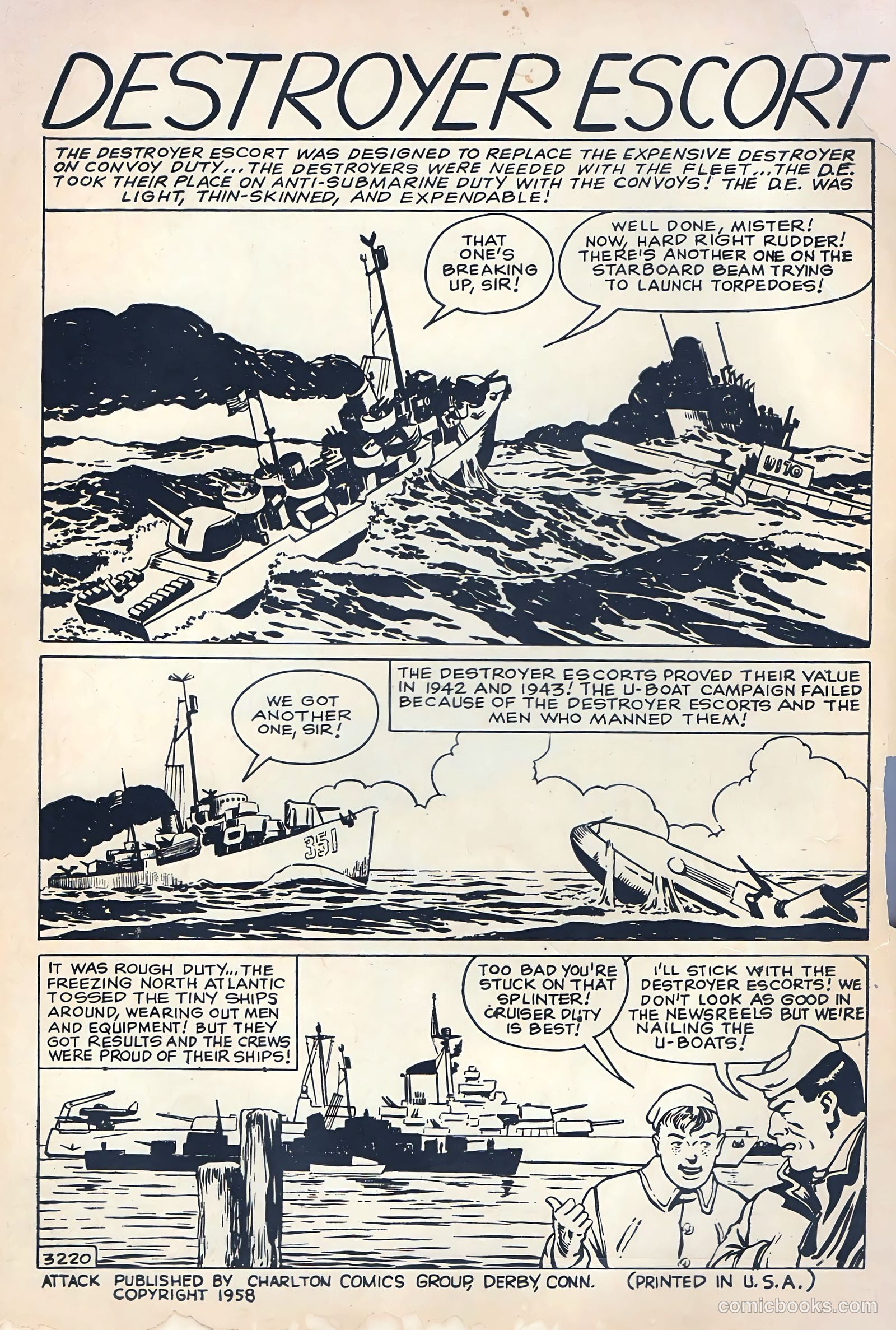 Attack! #54 (1958) — page 2 of 100