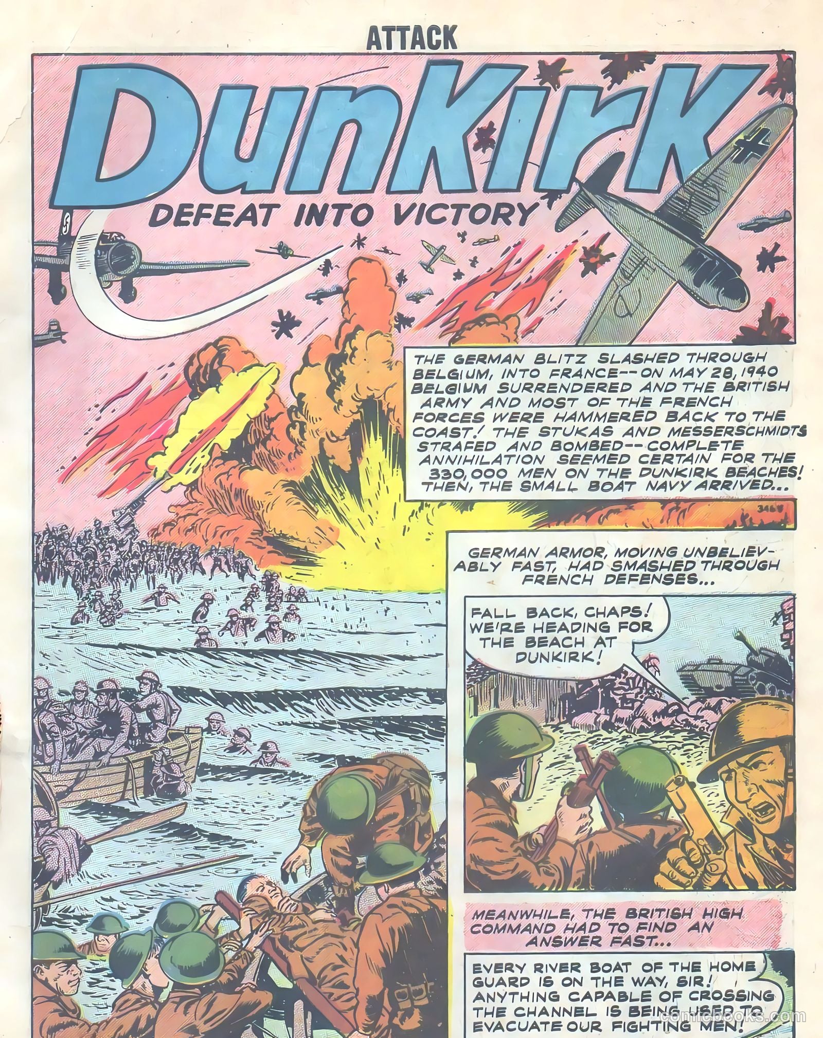 Attack! #54 (1958) — page 3 of 100