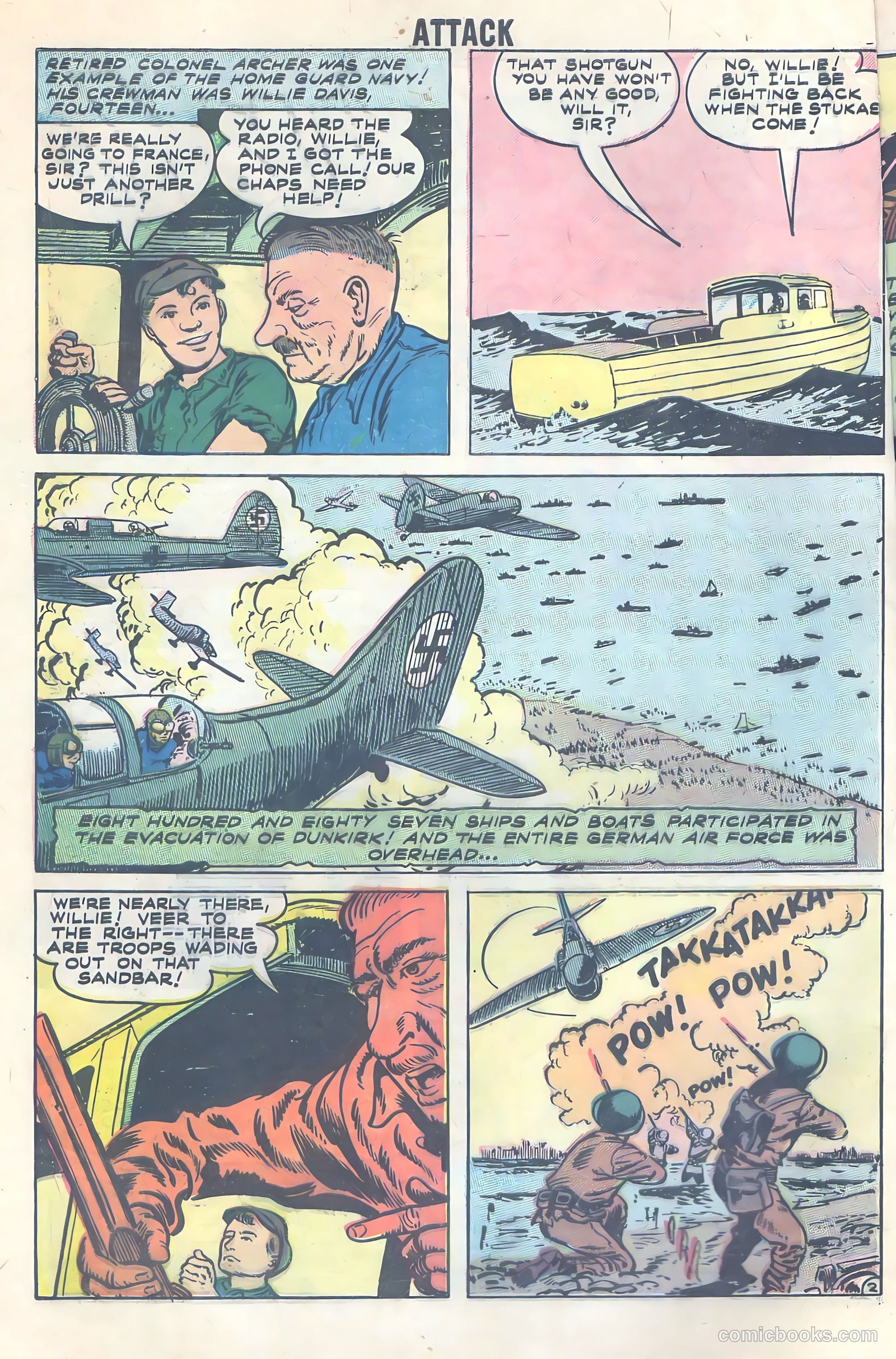 Attack! #54 (1958) — page 4 of 100