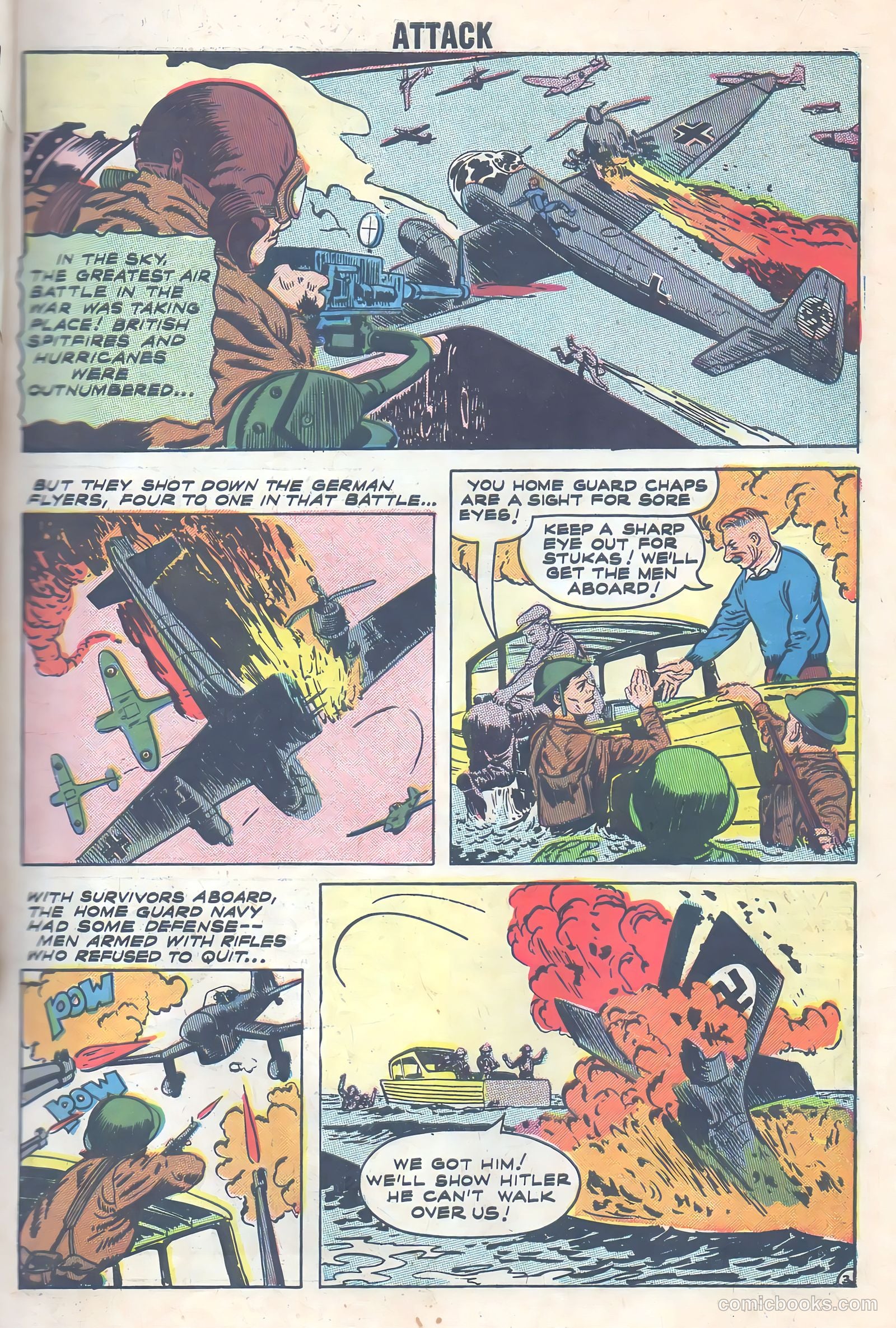 Attack! #54 (1958) — page 5 of 100