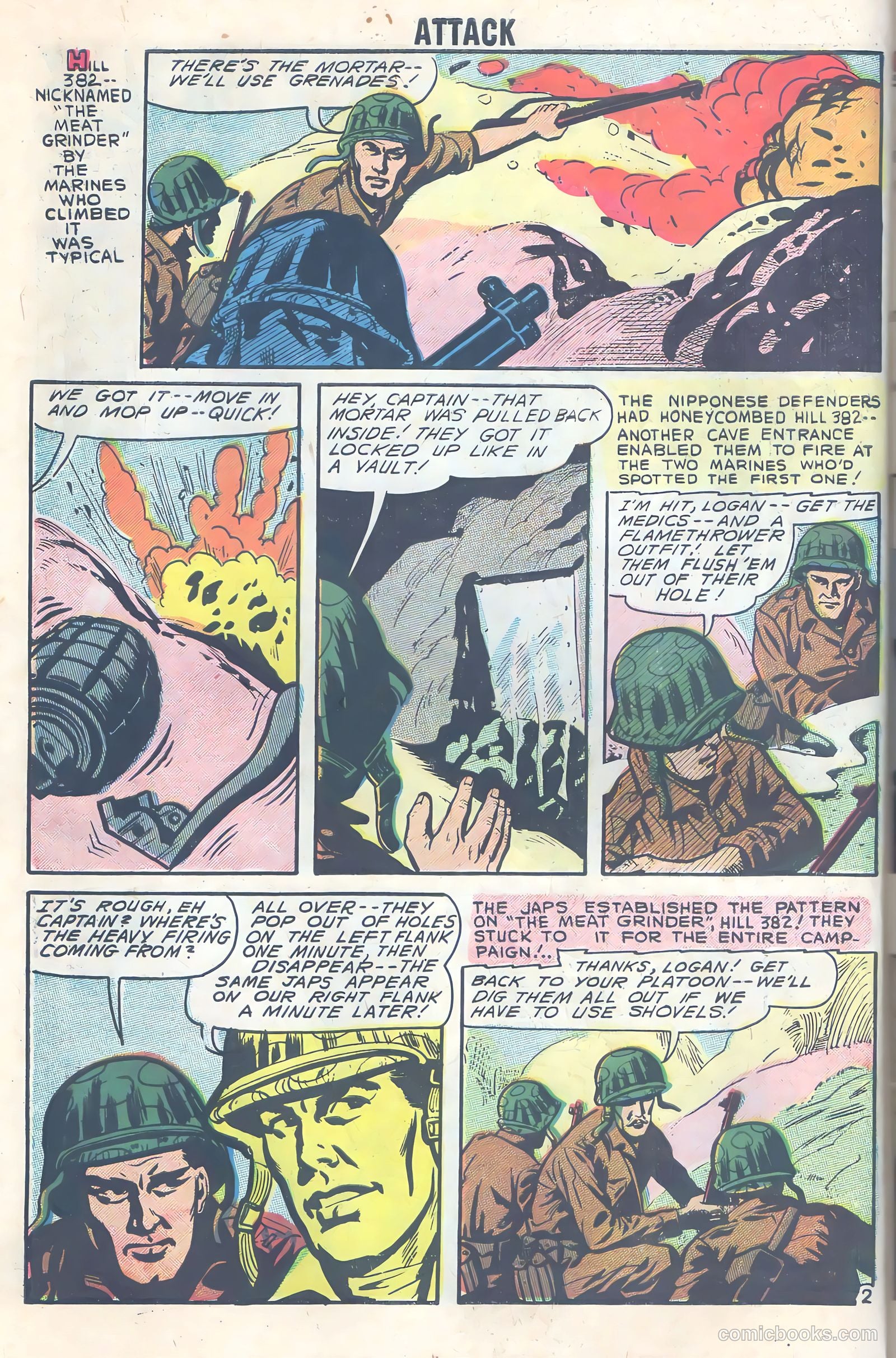 Attack! #54 (1958) — page 8 of 100