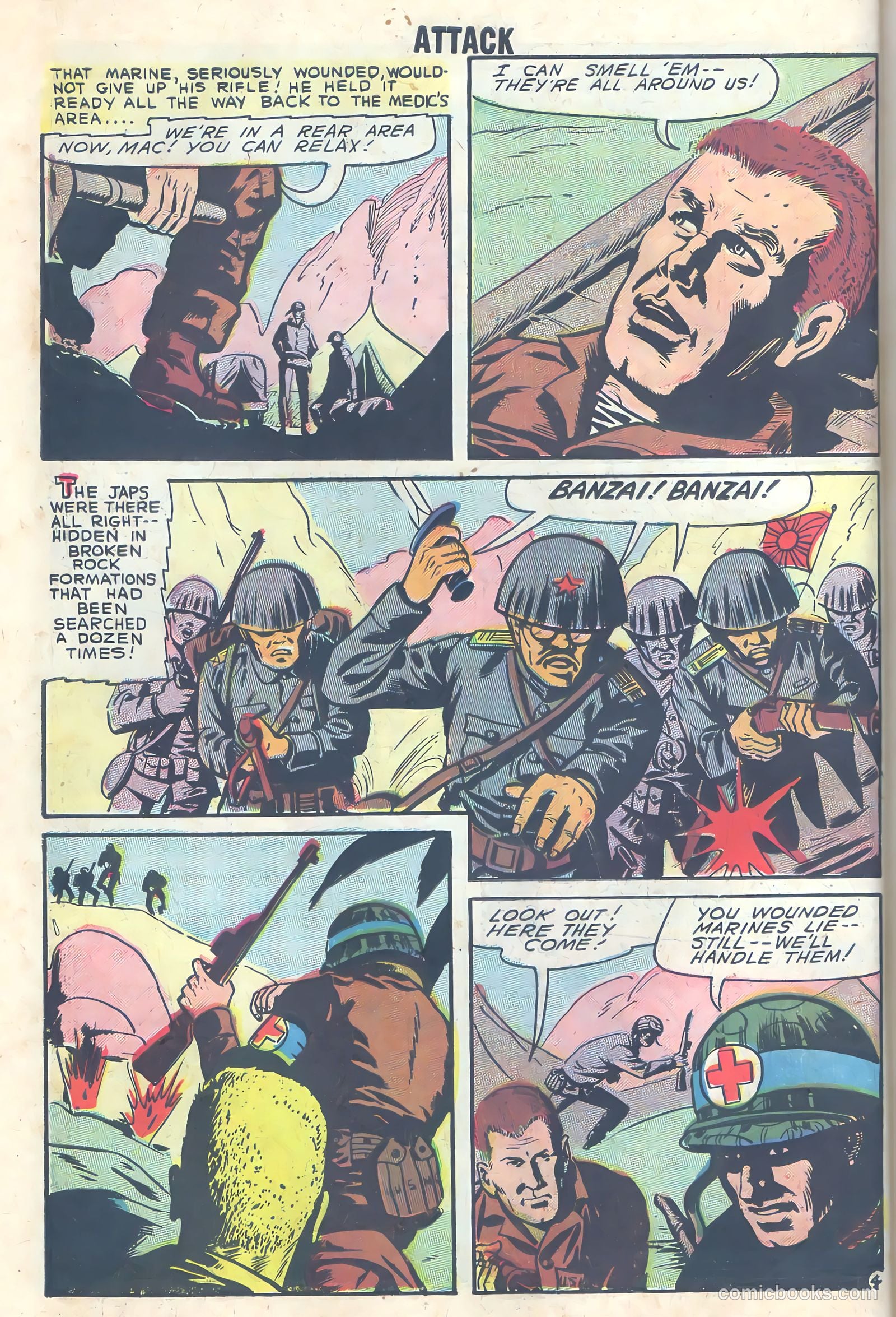 Attack! #54 (1958) — page 10 of 100