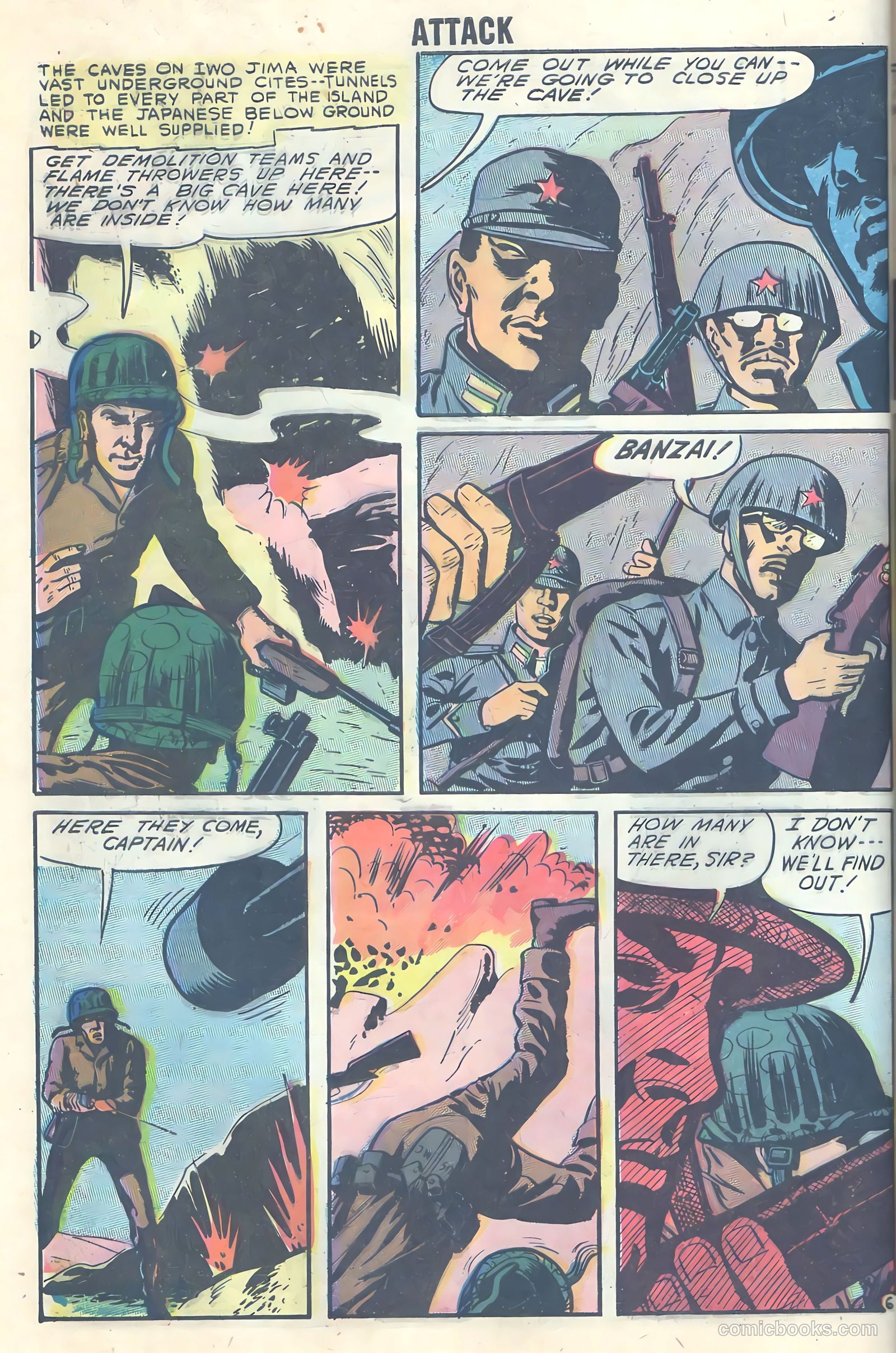 Attack! #54 (1958) — page 12 of 100