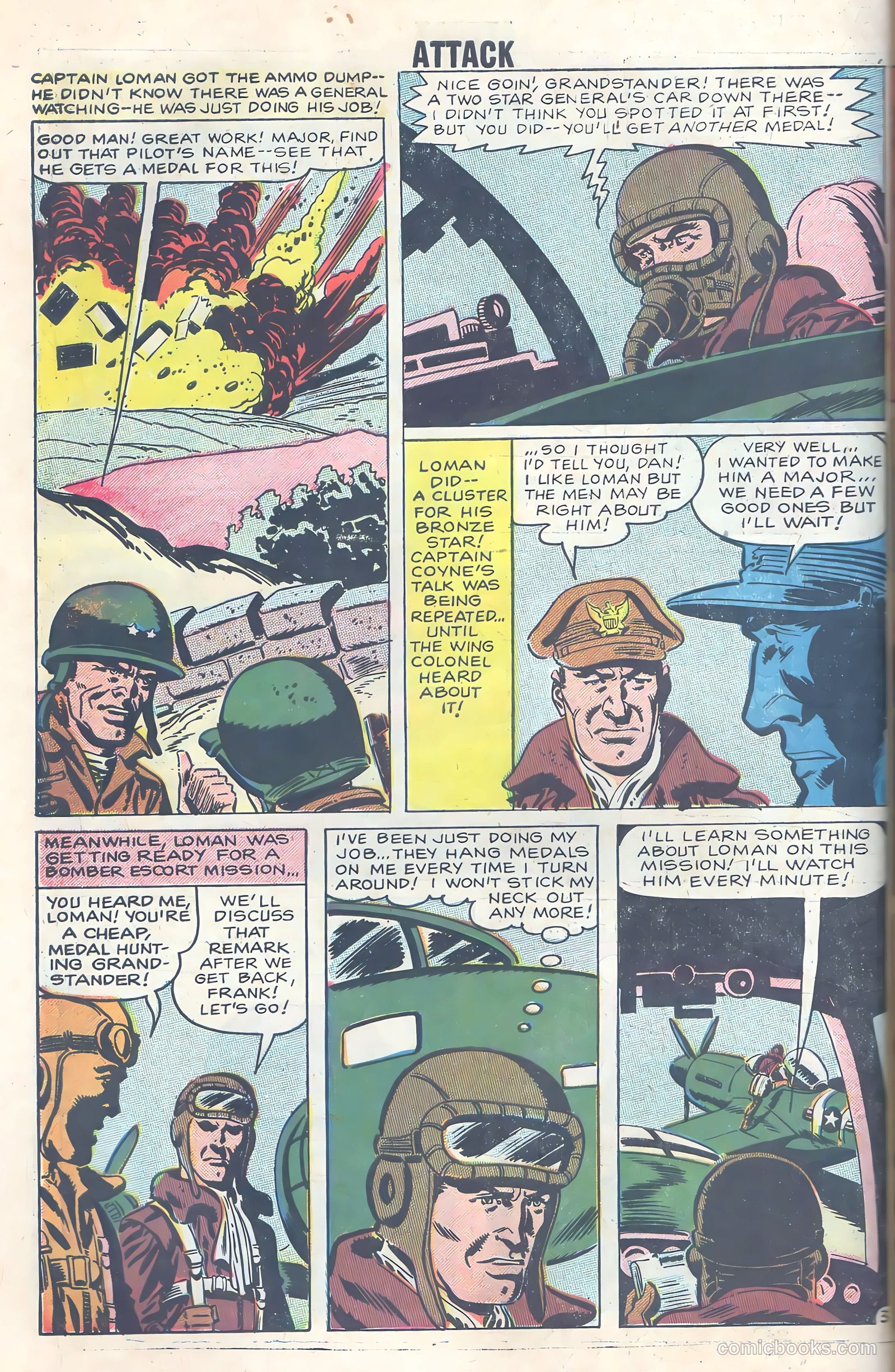 Attack! #54 (1958) — page 16 of 100