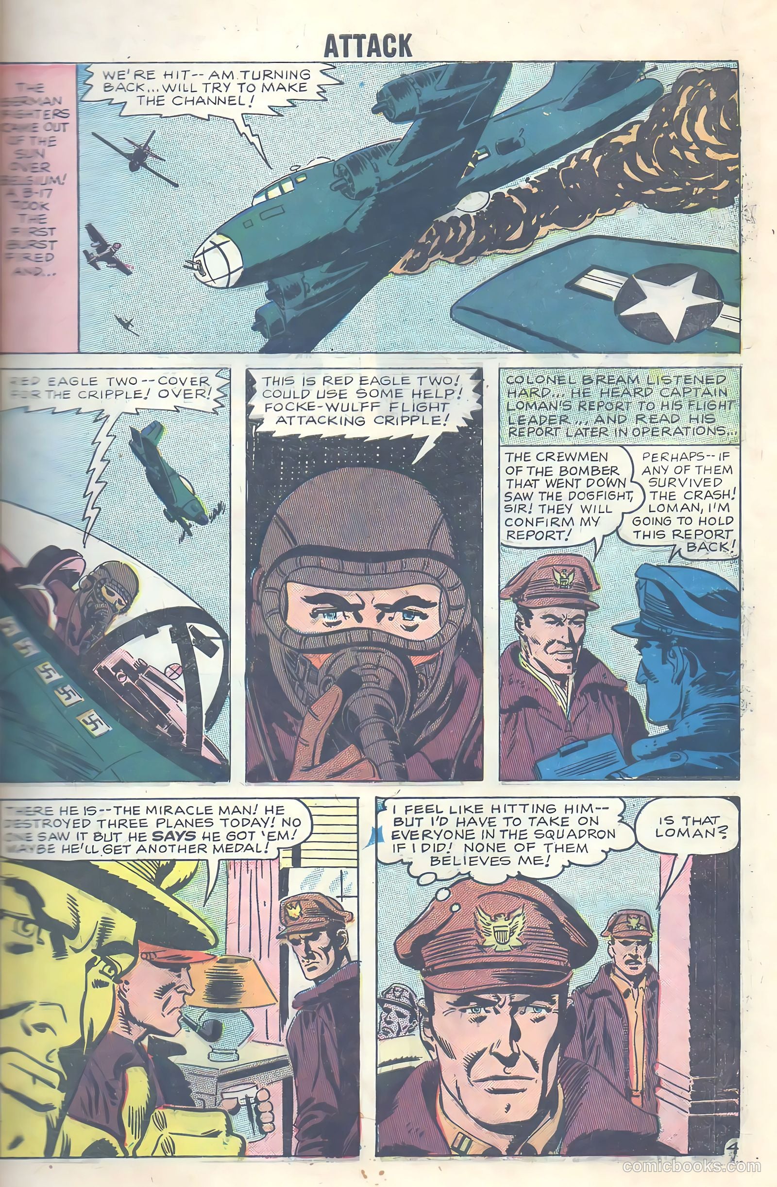 Attack! #54 (1958) — page 17 of 100