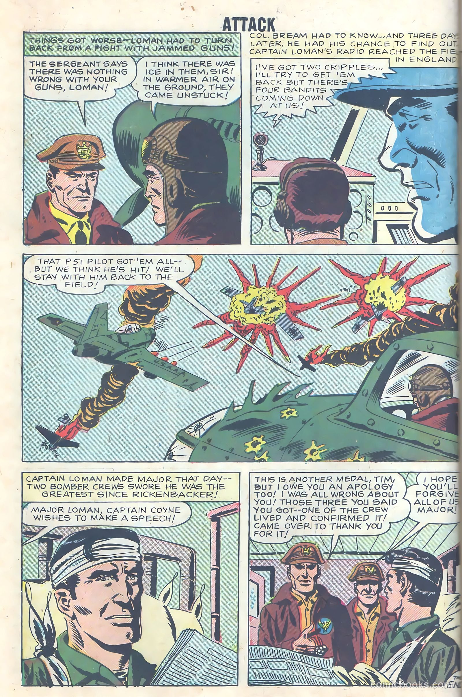 Attack! #54 (1958) — page 18 of 100