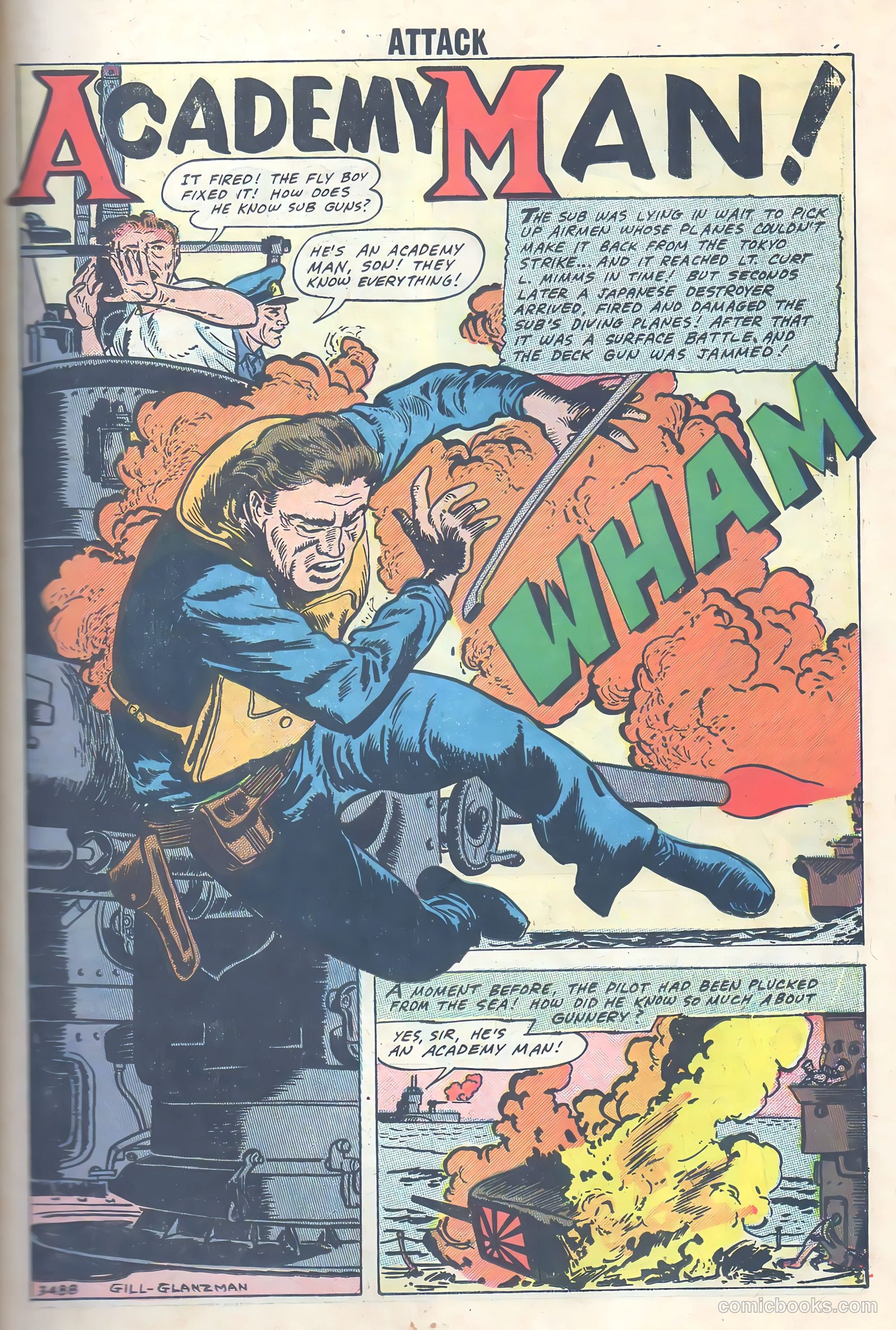 Attack! #54 (1958) — page 21 of 100