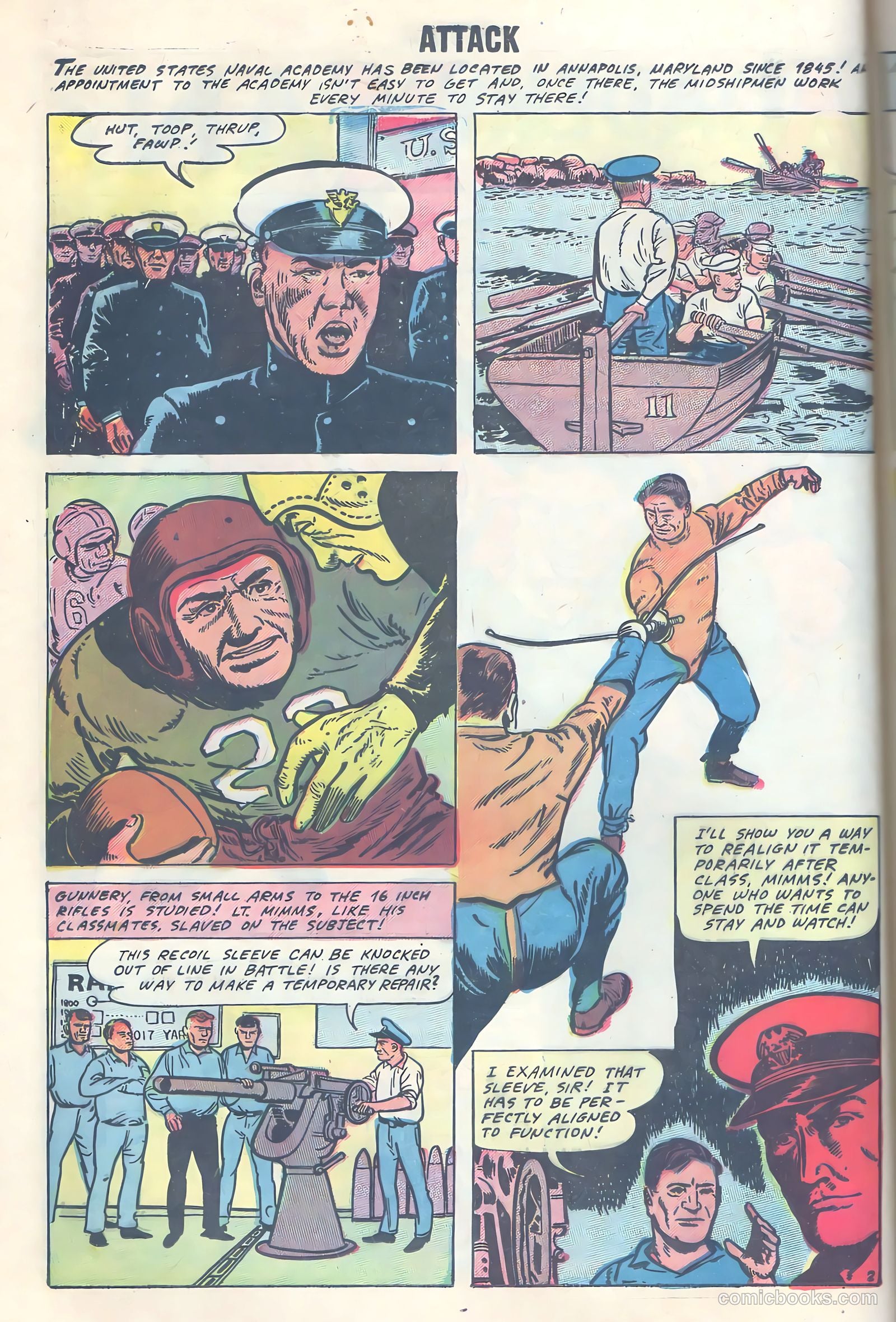 Attack! #54 (1958) — page 22 of 100