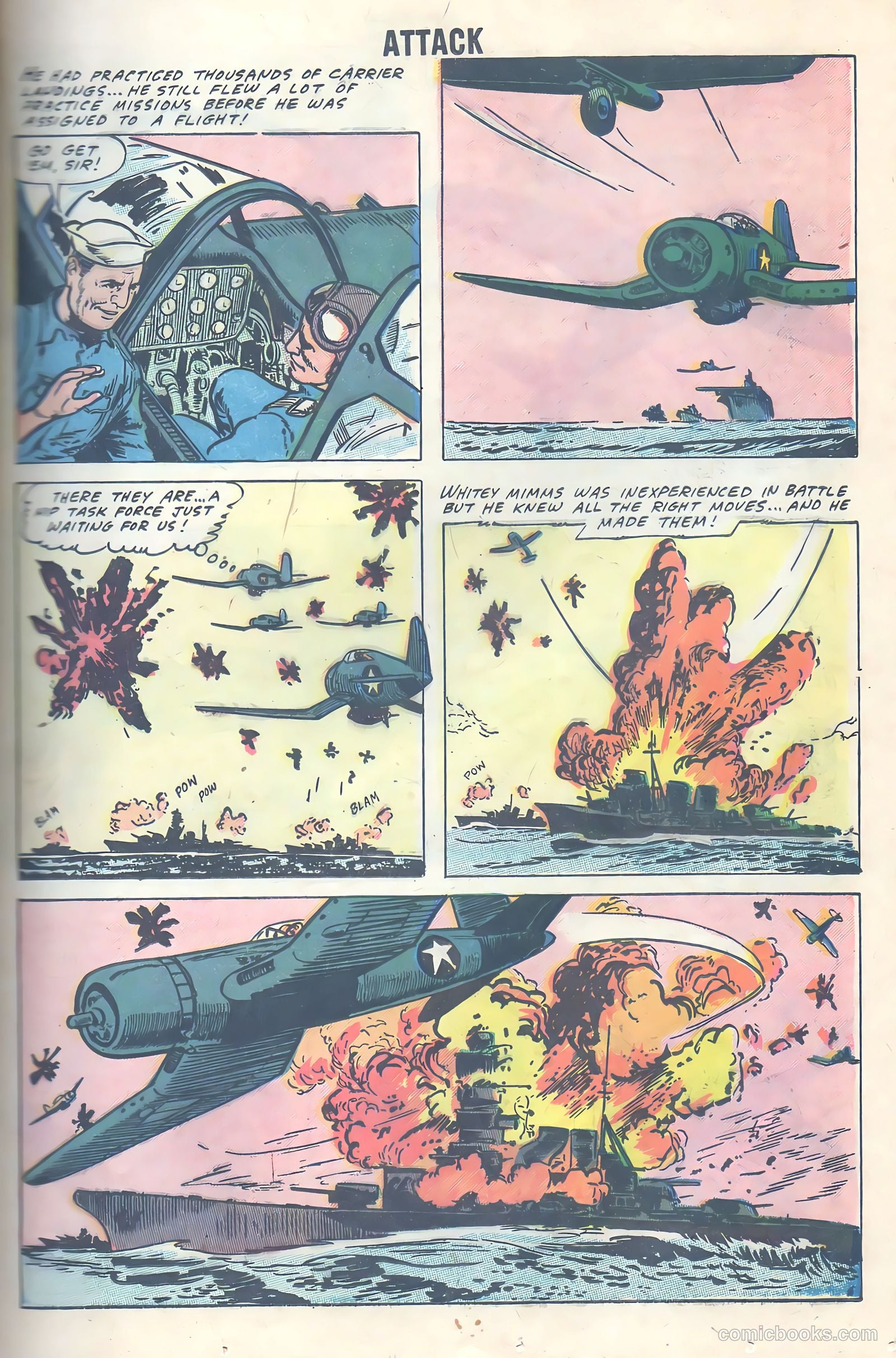 Attack! #54 (1958) — page 25 of 100