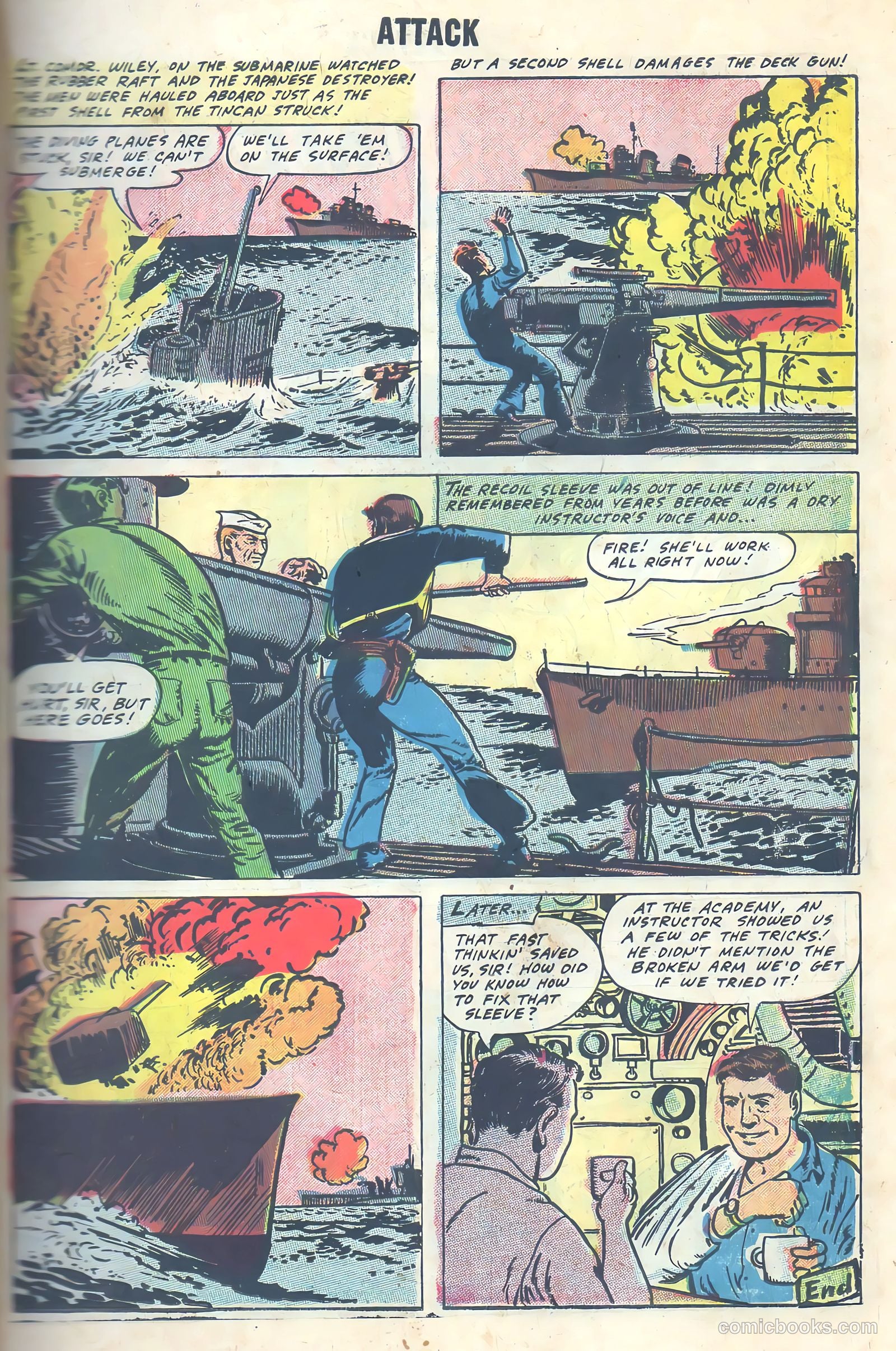 Attack! #54 (1958) — page 27 of 100