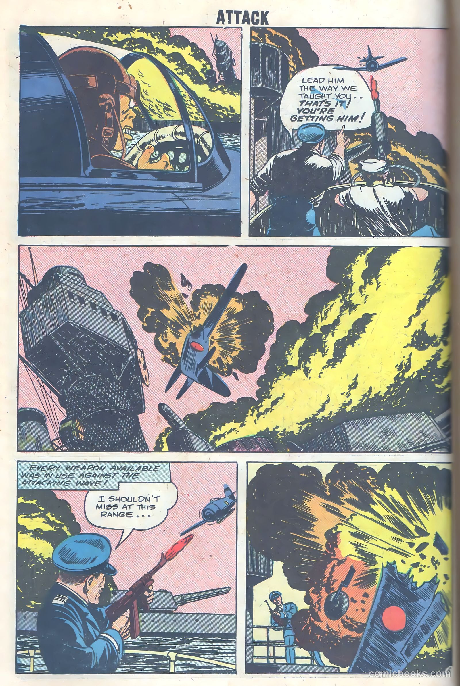 Attack! #54 (1958) — page 32 of 100