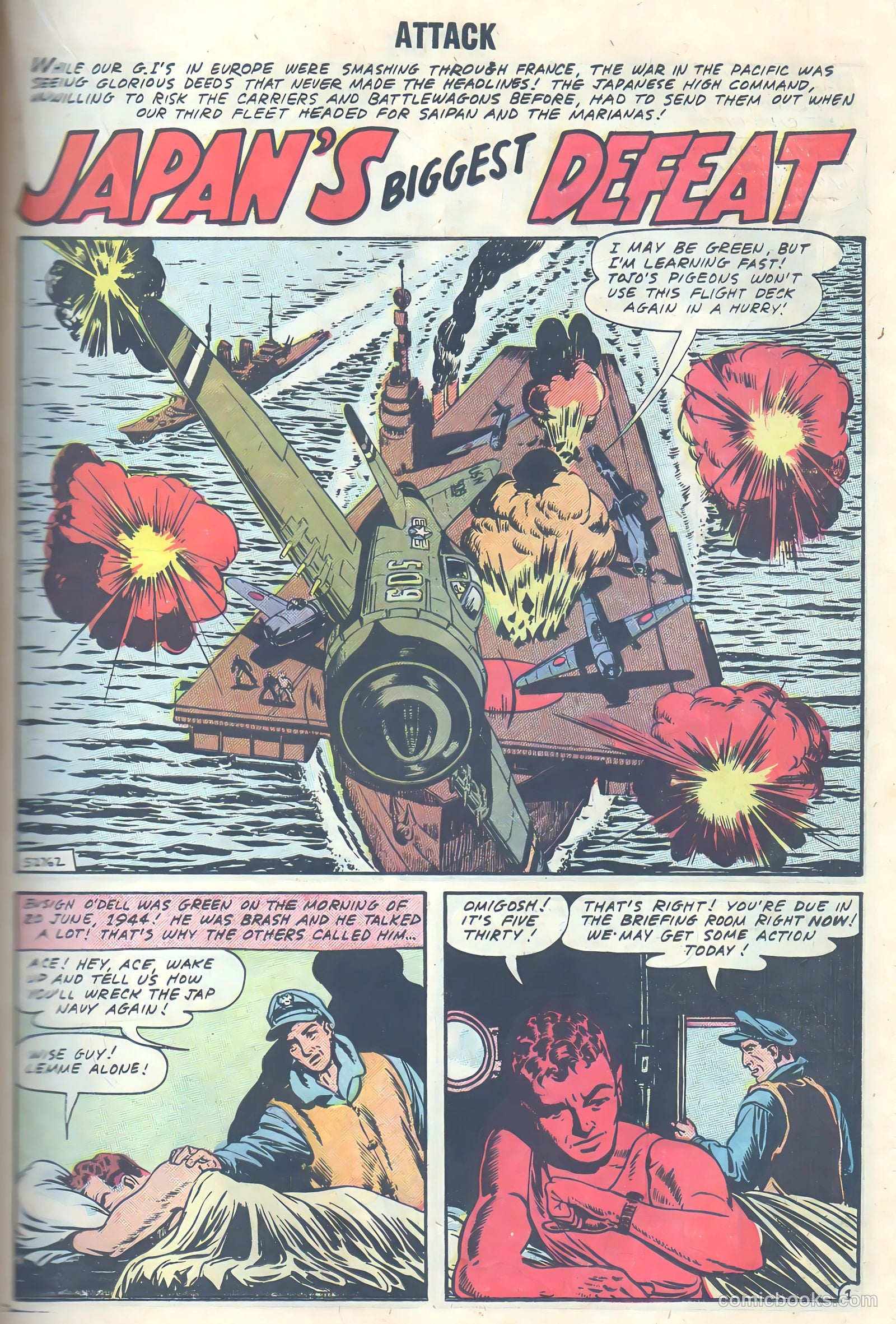 Attack! #54 (1958) — page 35 of 100