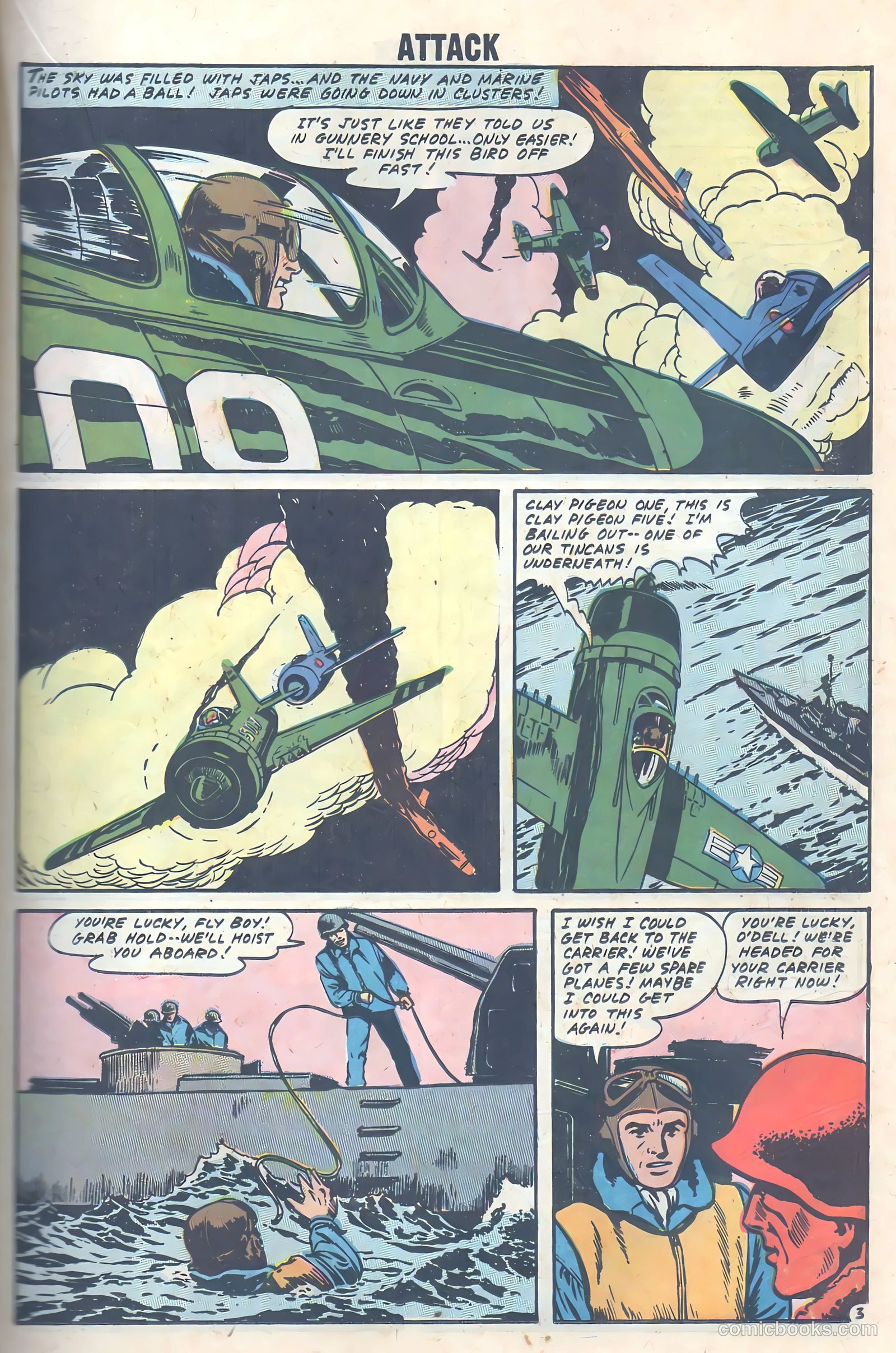 Attack! #54 (1958) — page 37 of 100