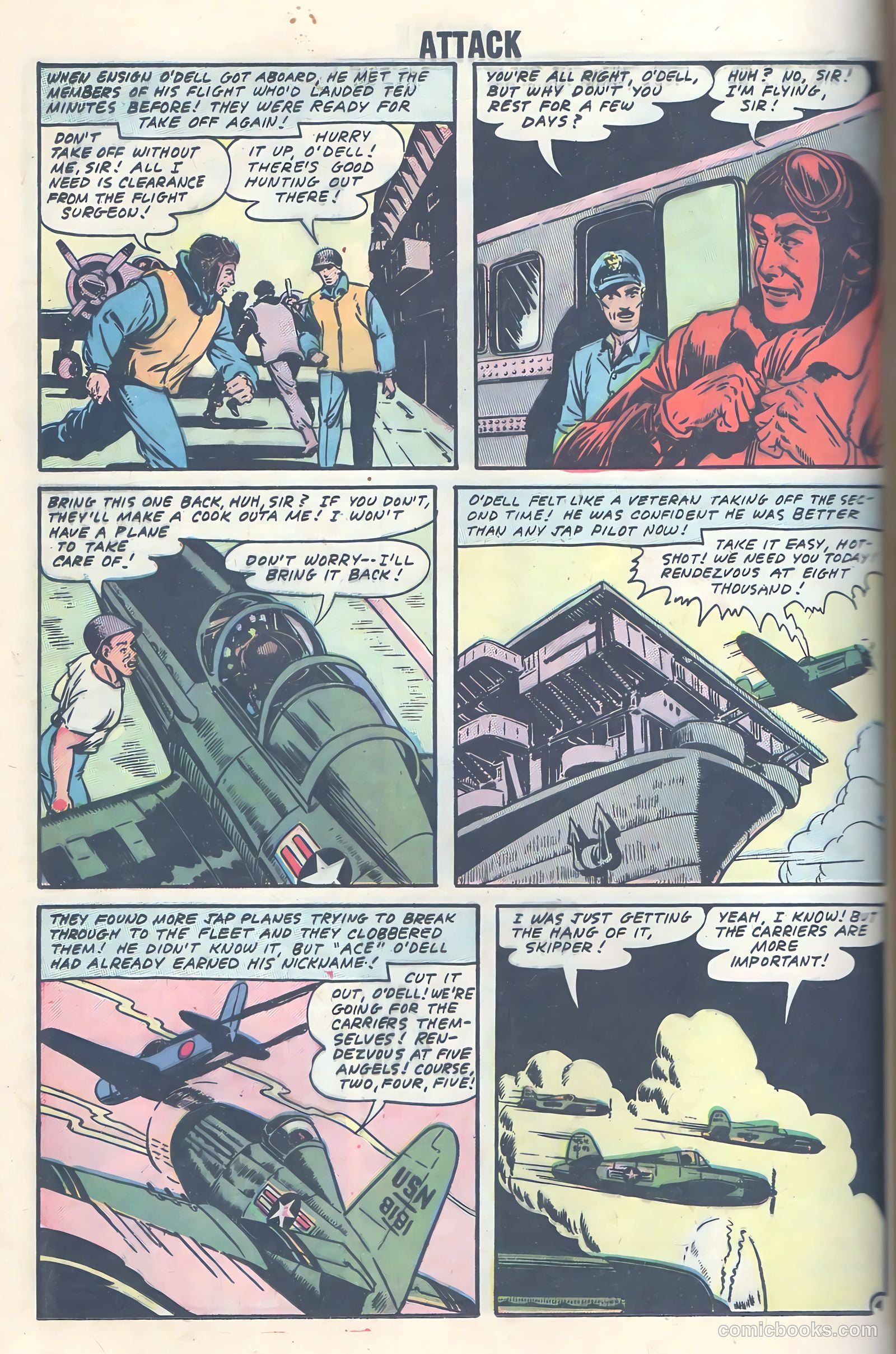 Attack! #54 (1958) — page 38 of 100