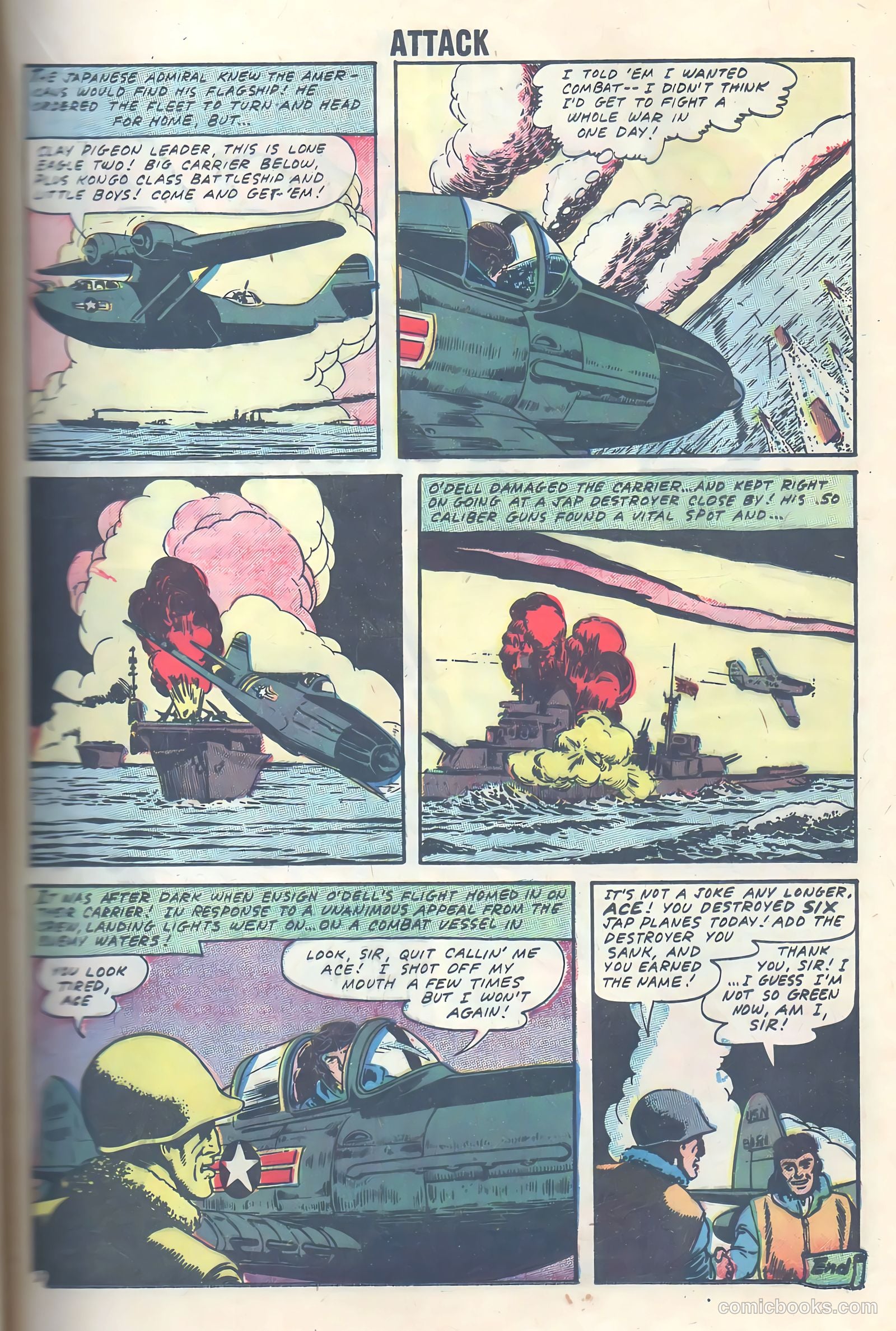Attack! #54 (1958) — page 39 of 100