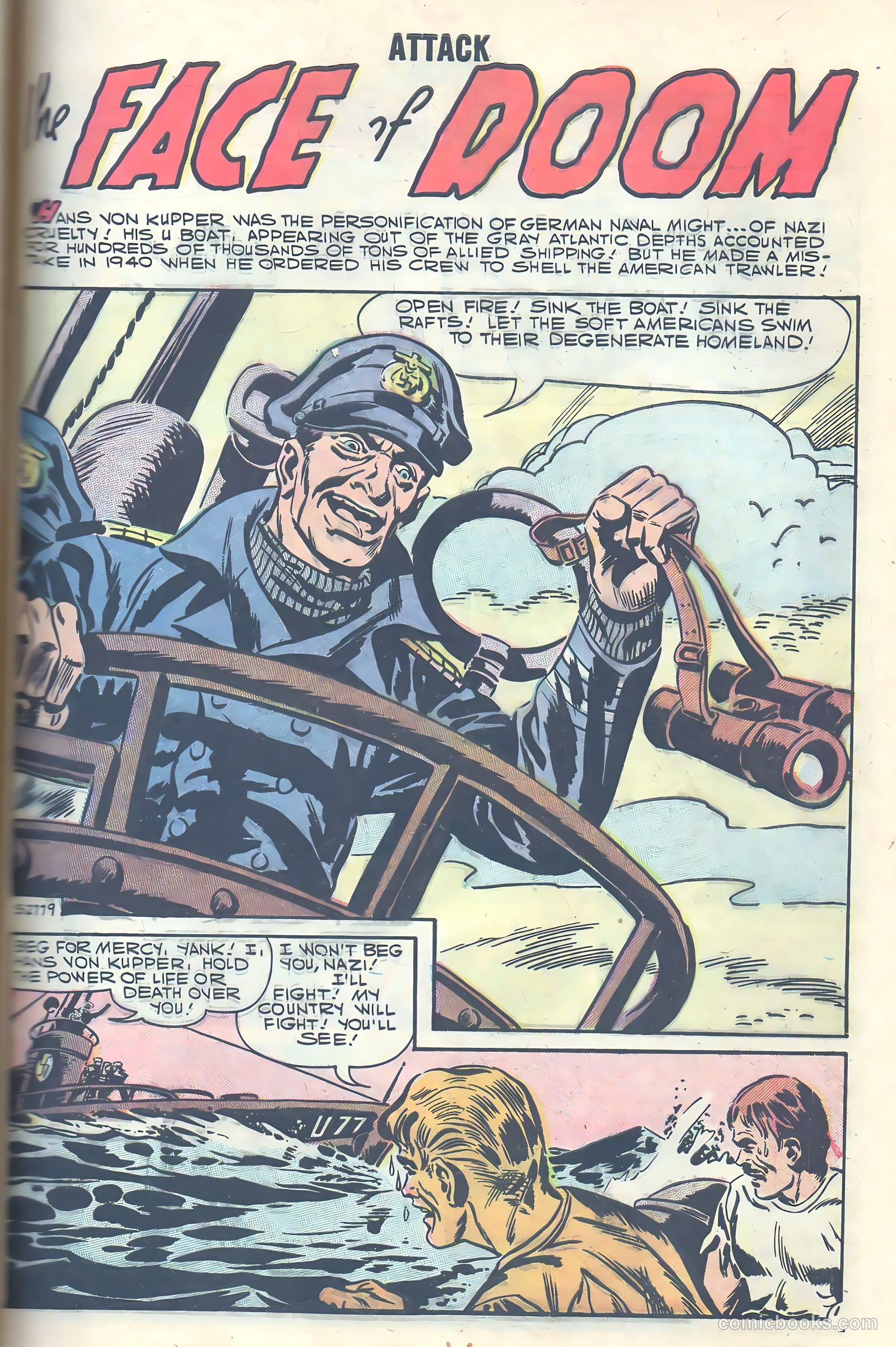 Attack! #54 (1958) — page 57 of 100