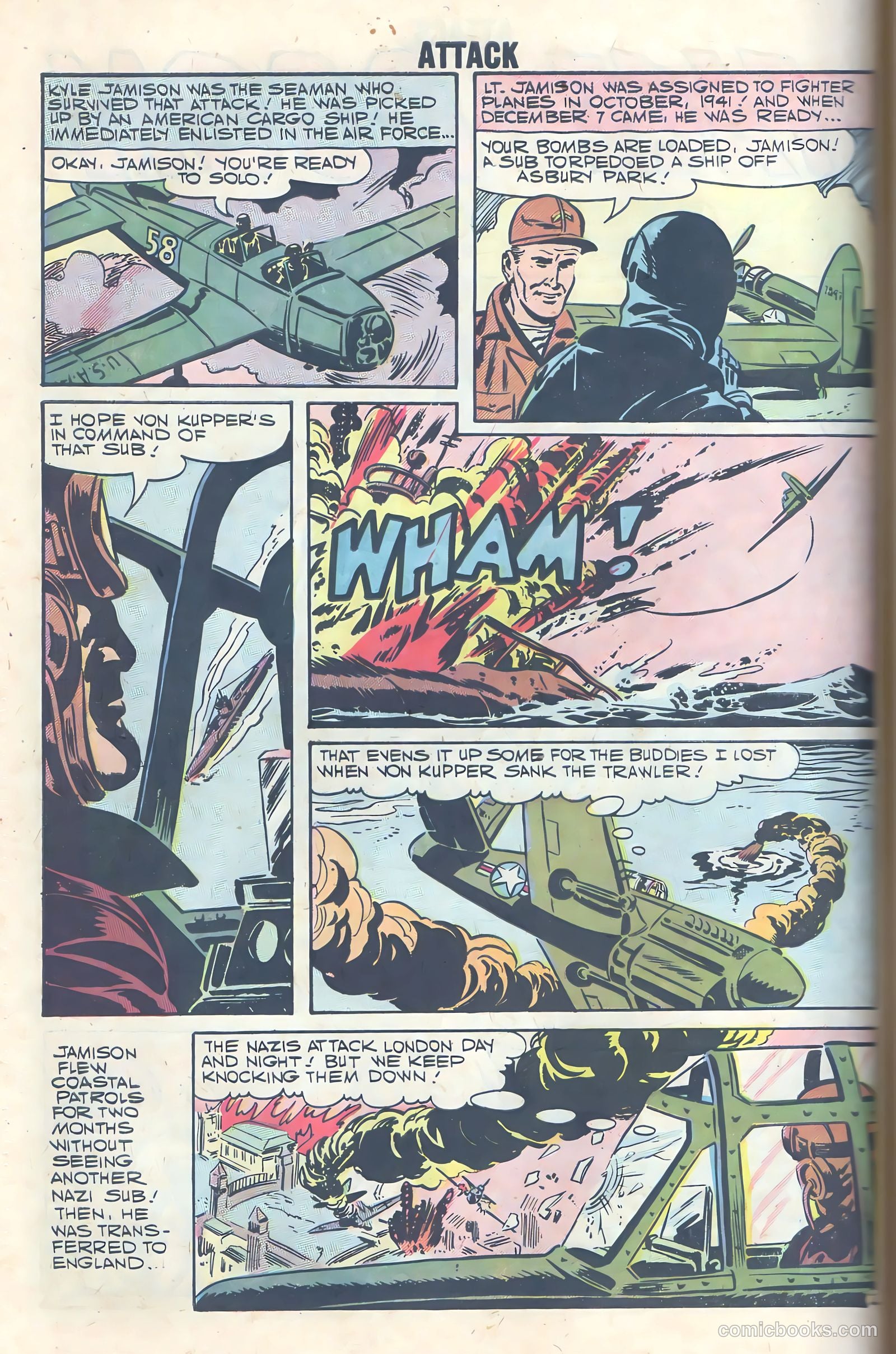 Attack! #54 (1958) — page 58 of 100